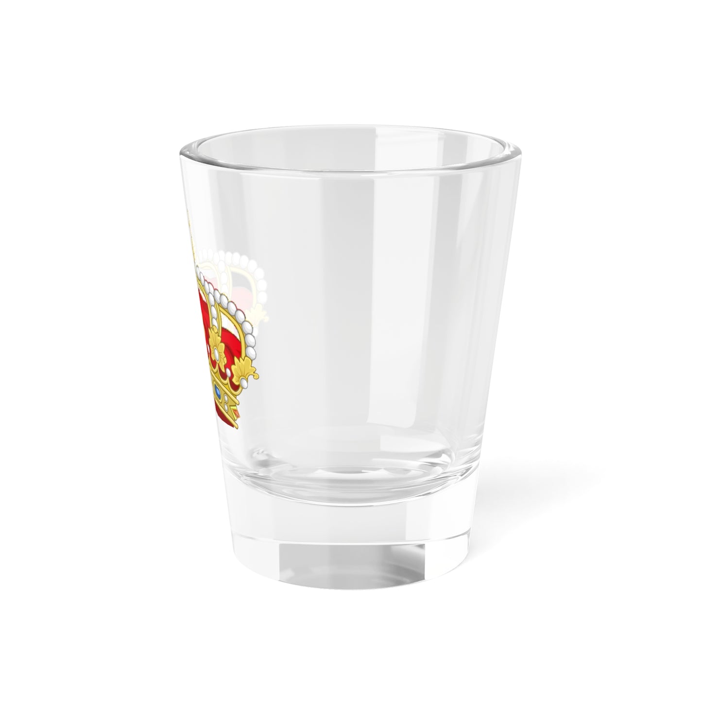 Heraldic Royal Crown of the Kingdom of the Two Sicilies (Italy) (Coat of Arms) Shot Glass 1.5oz