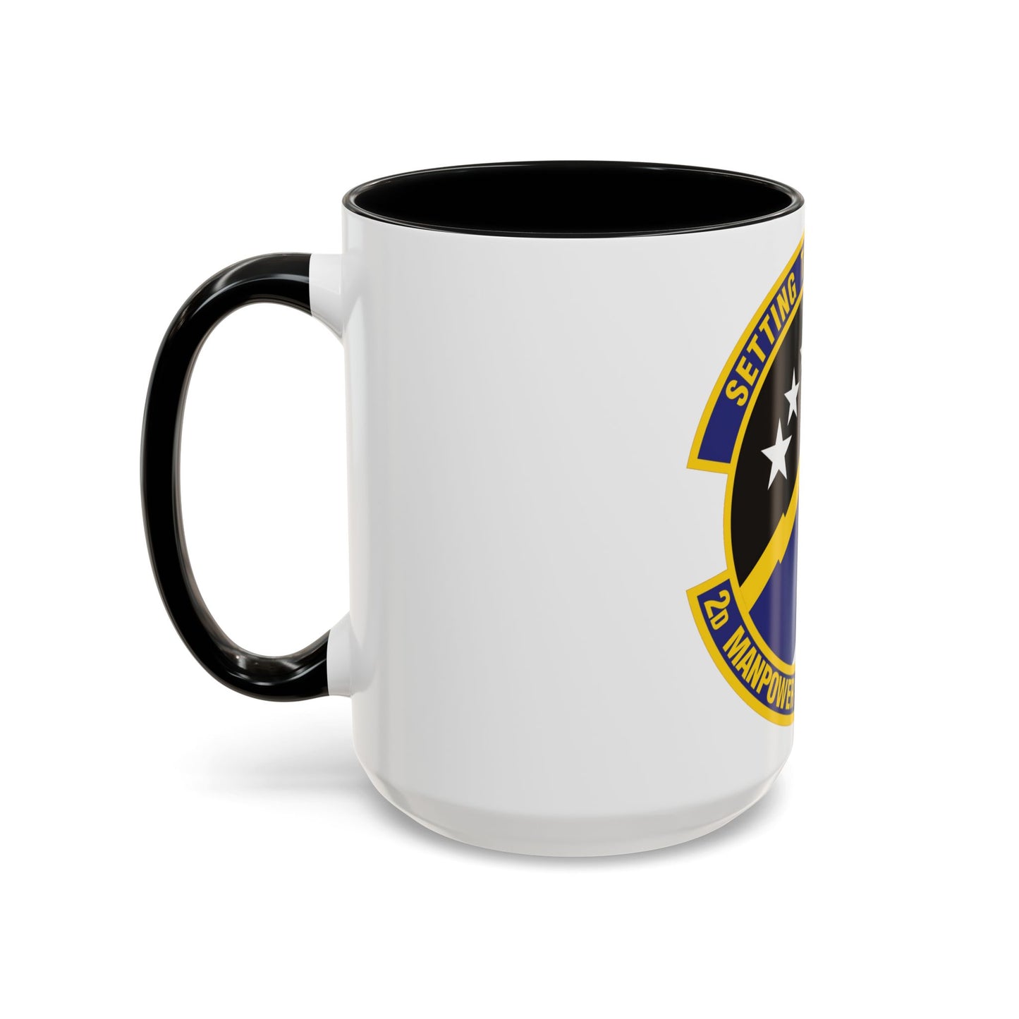 2d Manpower Requirements Squadron (U.S. Air Force) Accent Coffee Mug
