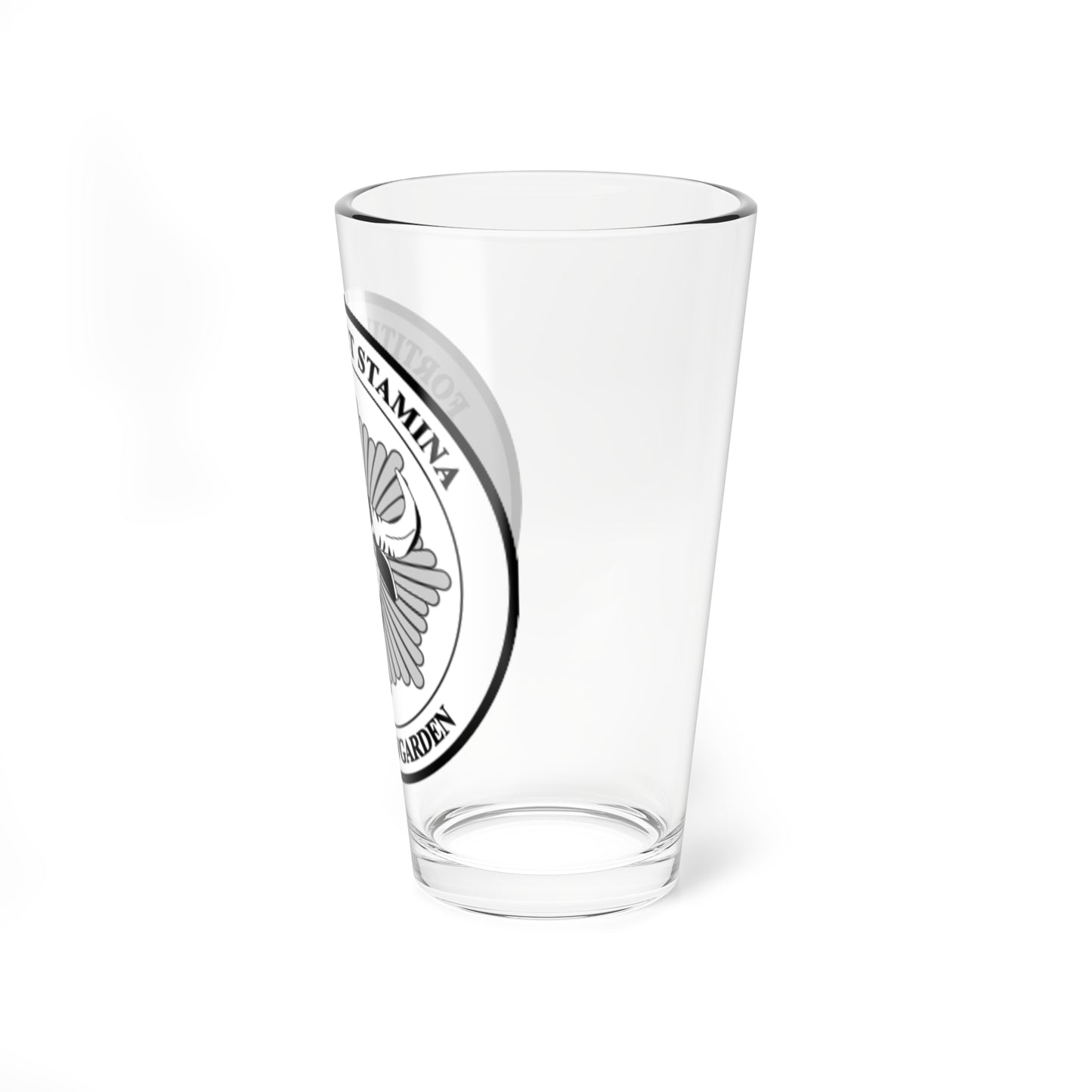 Emblem for the Staff-II-LG (Denmark) (Coat of Arms) Pint Glass 16oz