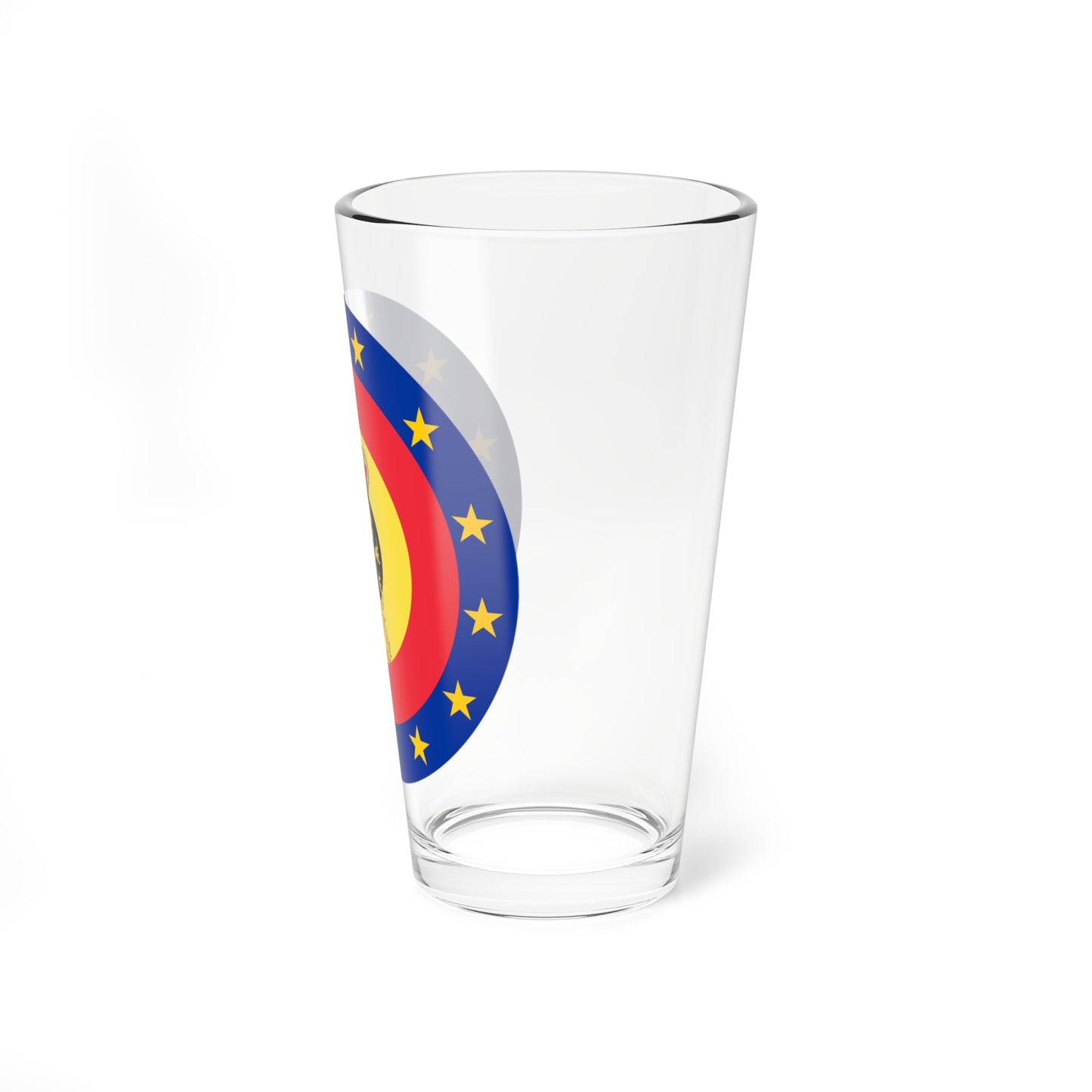 Coats of arms of Belgium Military Forces (Belgium) (Coat of Arms) Pint Glass 16oz