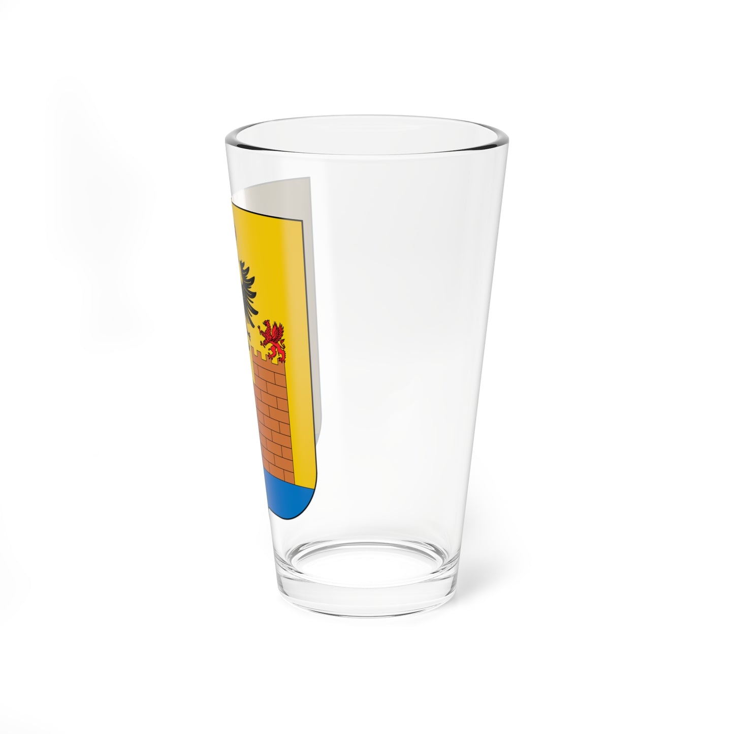 Escudo de Alcudia Islas Baleares (Spain) (Coat of Arms) Pint Glass 16oz