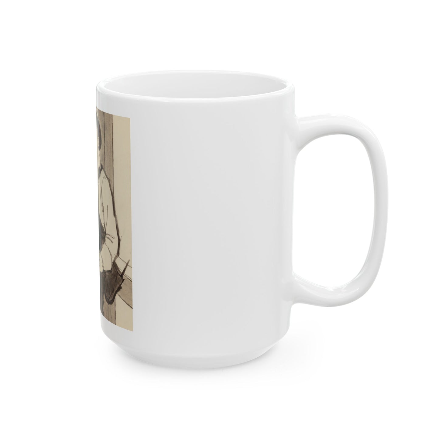 Group of Four Coca-Cola advertisements, 1960 (2) - White Coffee Mug