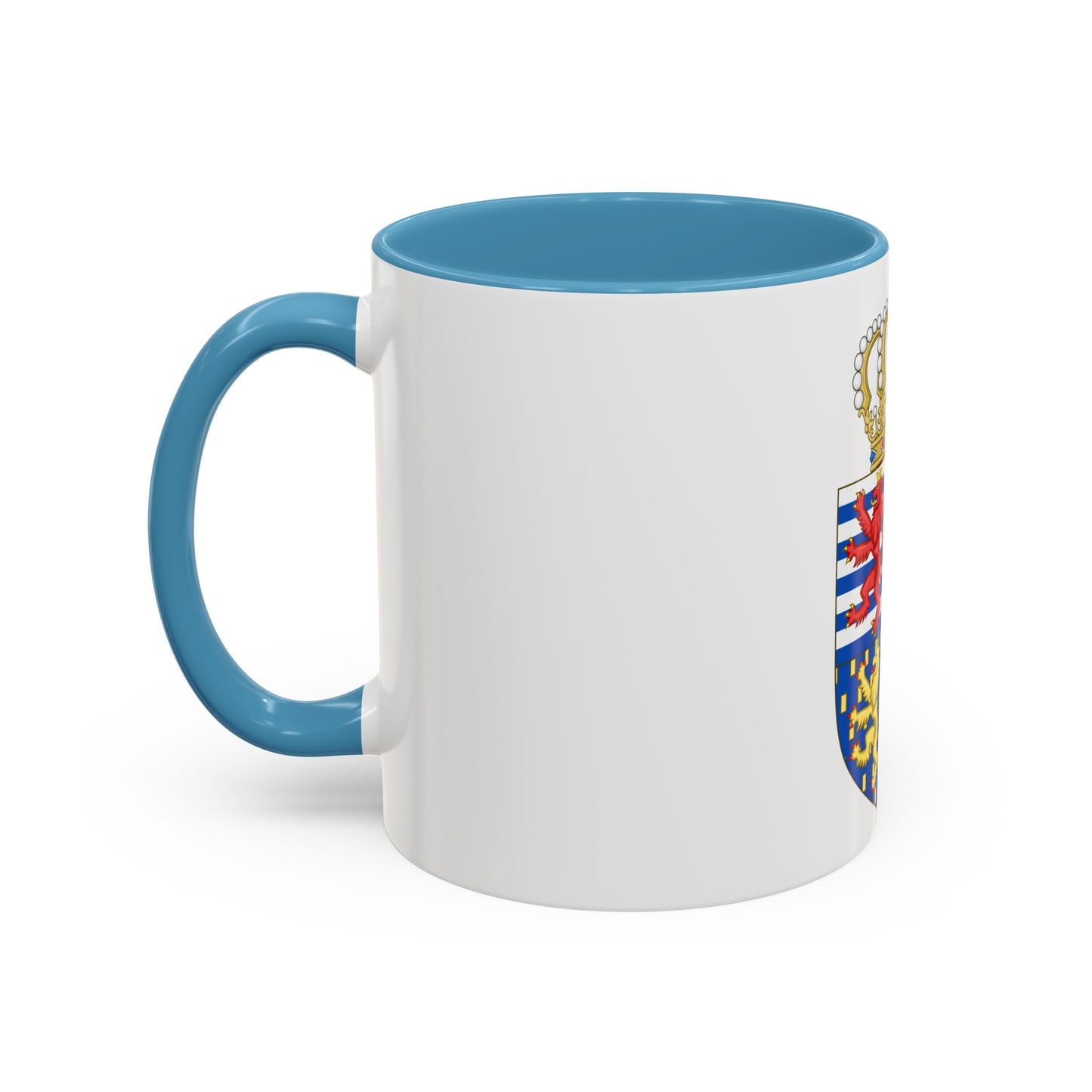 Lesser coat of arms of the Grand Duke of Luxembourg (2000) - Accent Coffee Mug