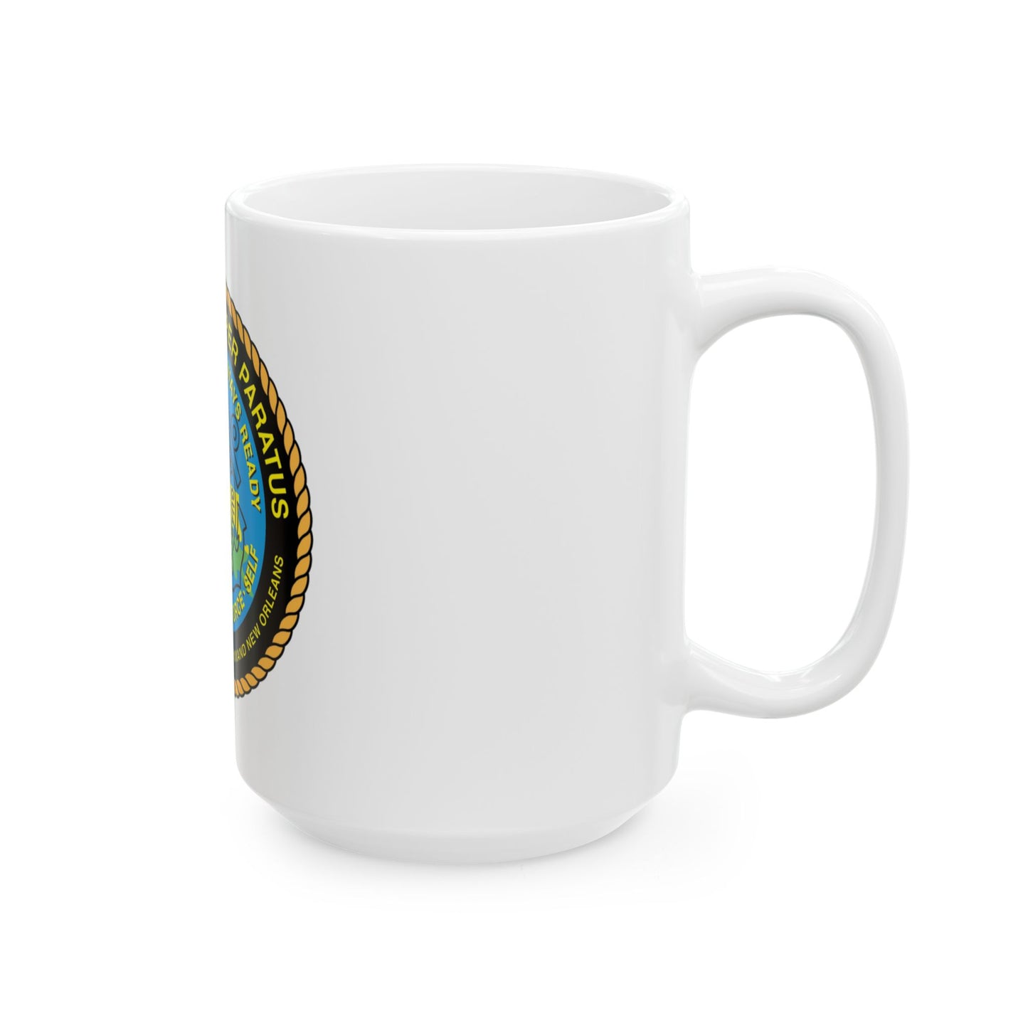 USCG ISC New Orleans (U.S. Coast Guard) White Coffee Mug