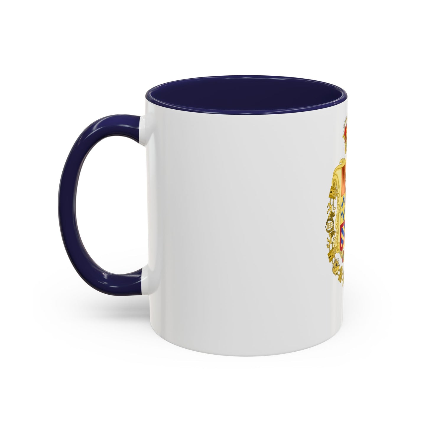 Royal Greater Coat of Arms of Spain (1761-1868 and 1874-1931) - Accent Coffee Mug