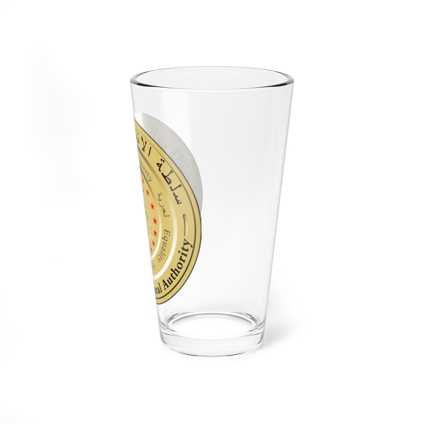 Seal of the Coalition Provisional Authority of Iraq (Iraq) (Coat of Arms) Pint Glass 16oz