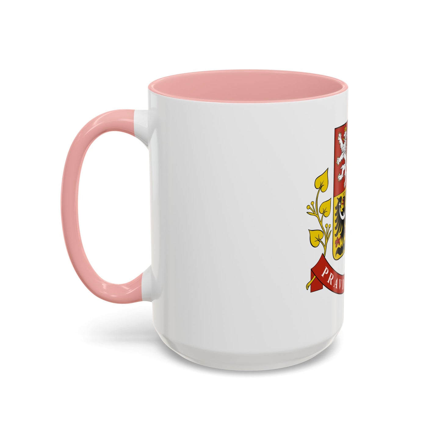 Greater coat of arms of the Czech Republic (Presidential version) - Accent Coffee Mug
