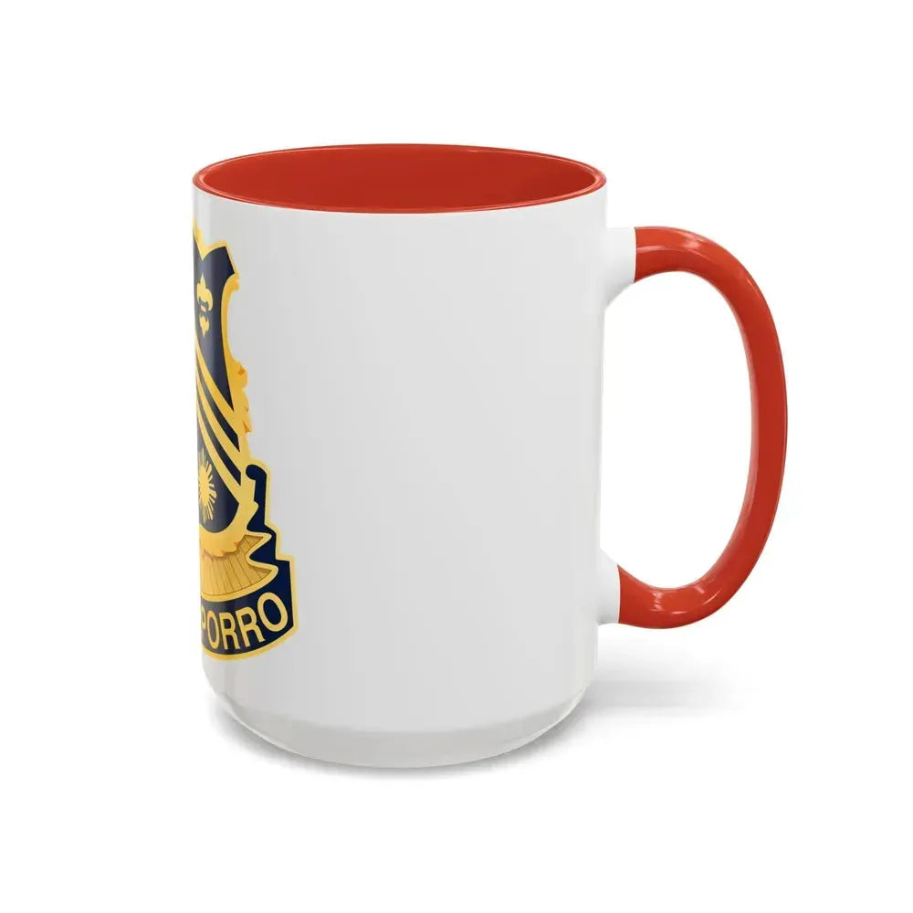 105 Cavalry Regiment (U.S. Army) Accent Coffee Mug - Go Mug Yourself