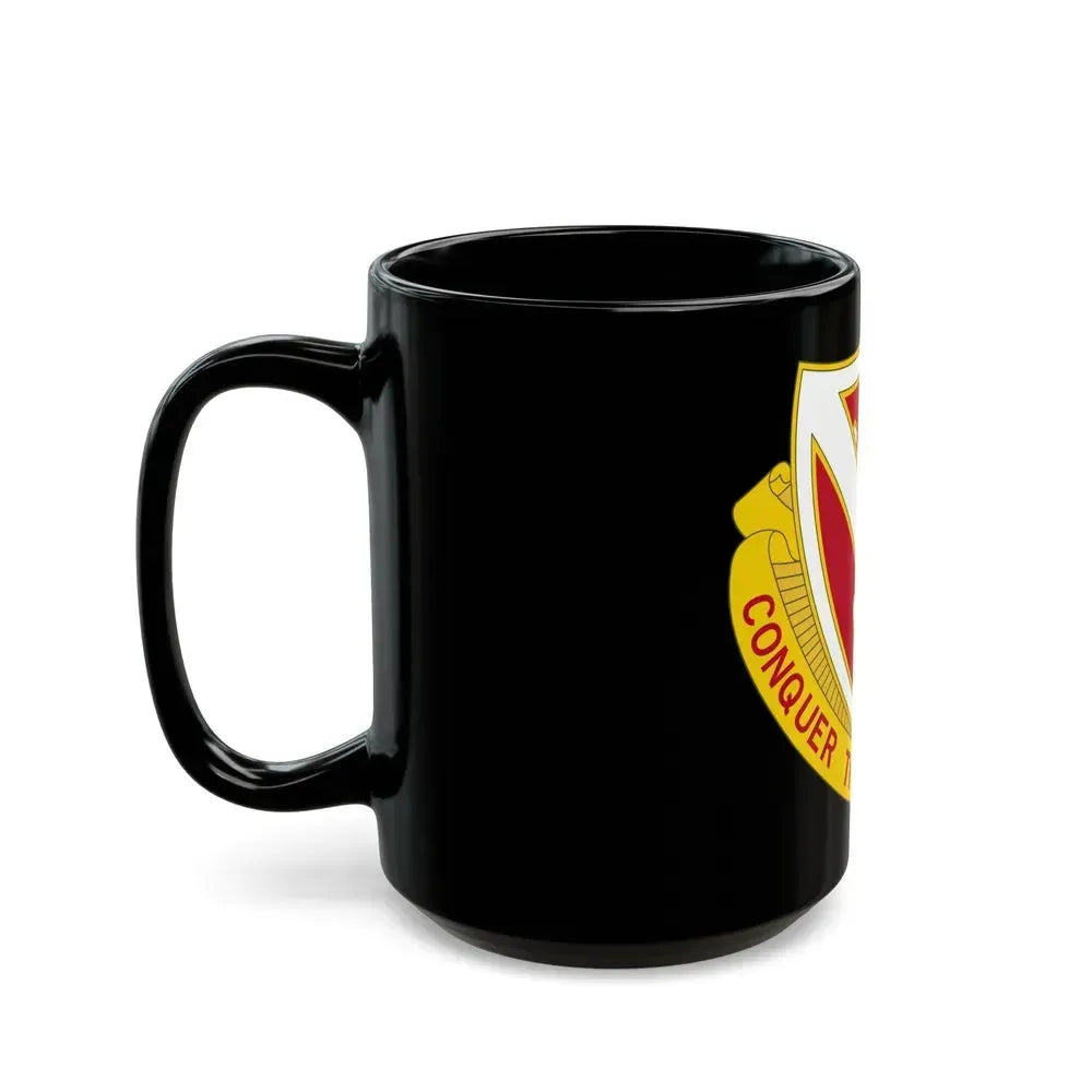 105 Engineer Battalion (U.S. Army) Black Coffee Mug - Go Mug Yourself