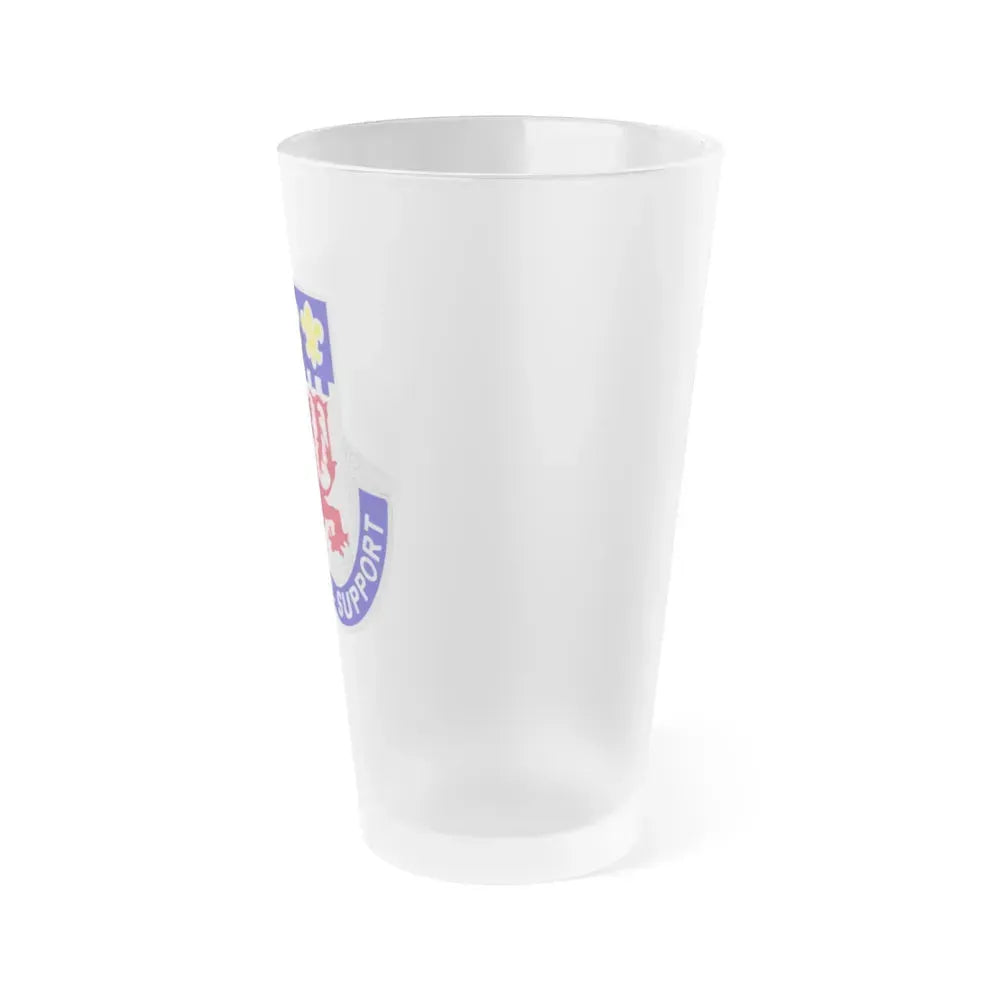 105 Engineer Group (U.S. Army) Frosted Pint Glass 16oz - Go Mug Yourself