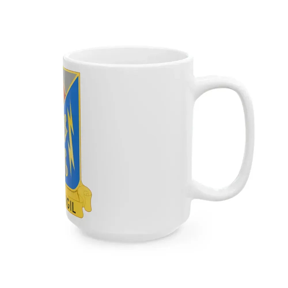 105 Military Intelligence Battalion (U.S. Army) White Coffee Mug - Go Mug Yourself