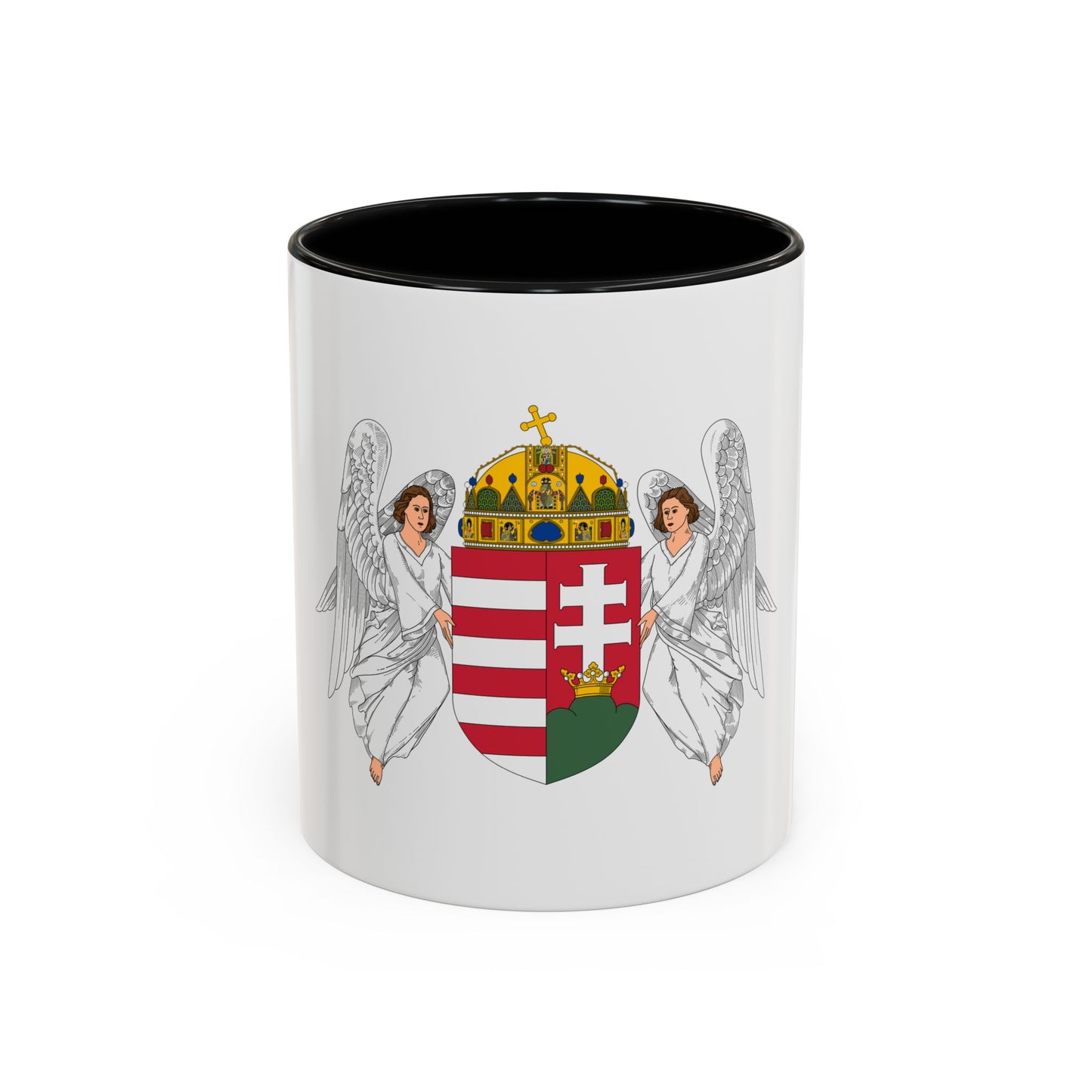 Coat of arms of Hungary (1915-1918, 1919-1946) - Accent Coffee Mug