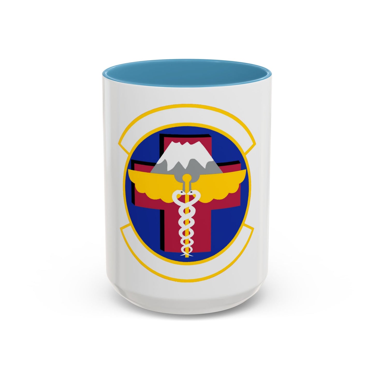 374 Healthcare Operations Squadron (U.S. Air Force) Accent Coffee Mug