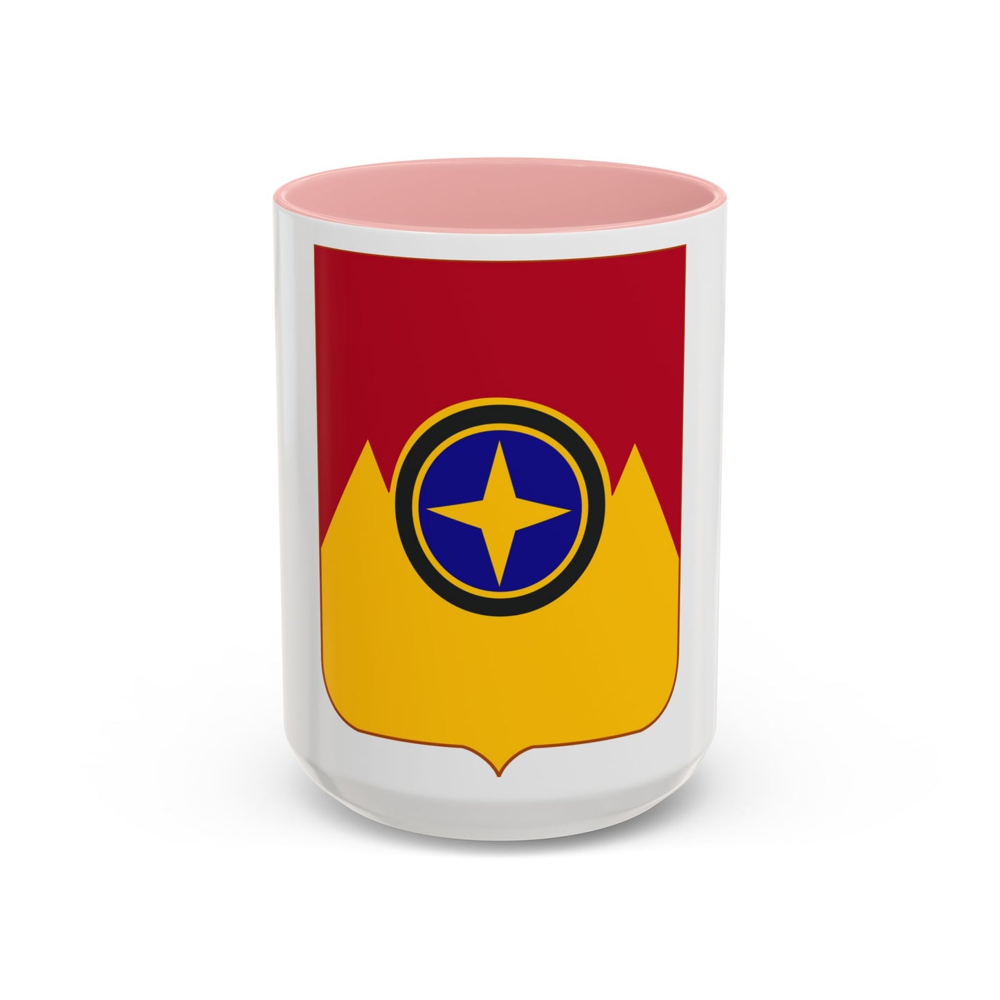 607th Armored Field Artillery Battalion v2 (U.S. Army) Accent Coffee Mug