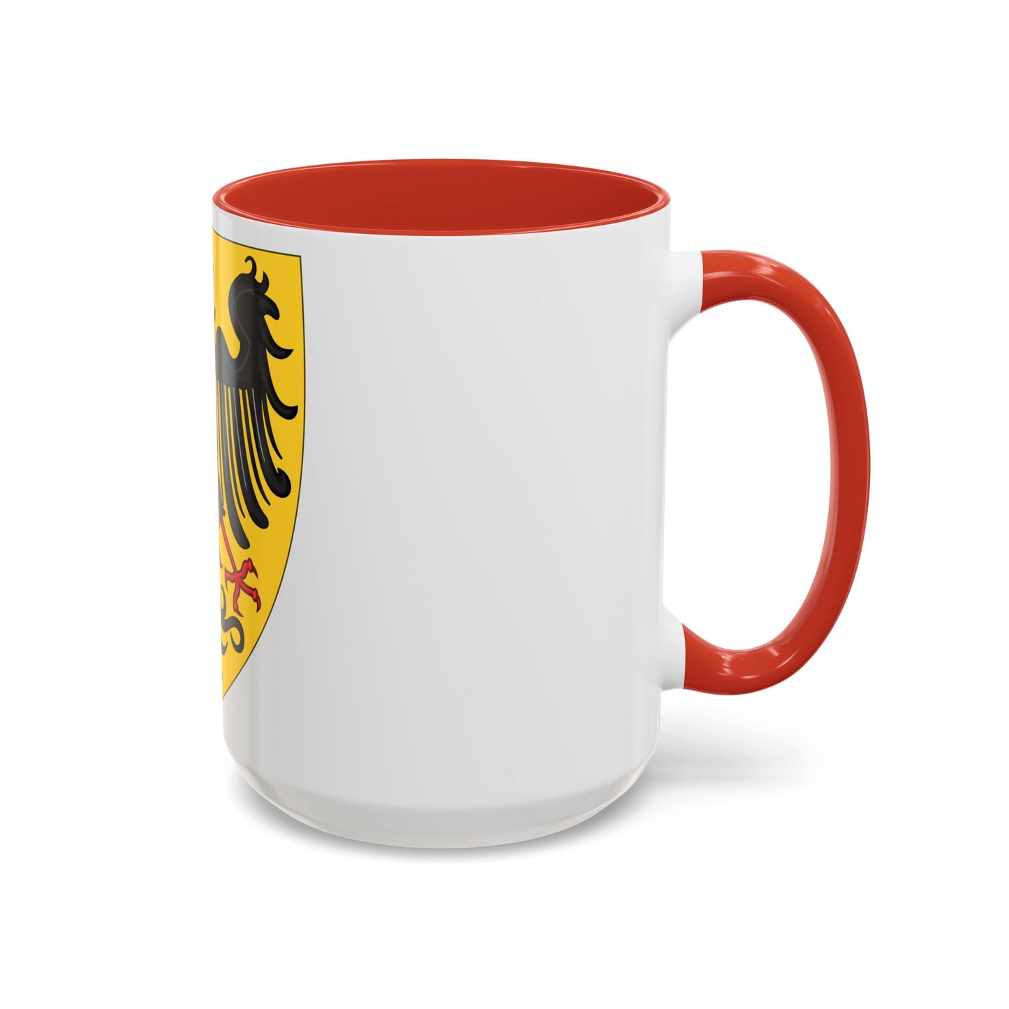 Shield and Coat of Arms of the Holy Roman Emperor (c.1300-c.1400) - Accent Coffee Mug