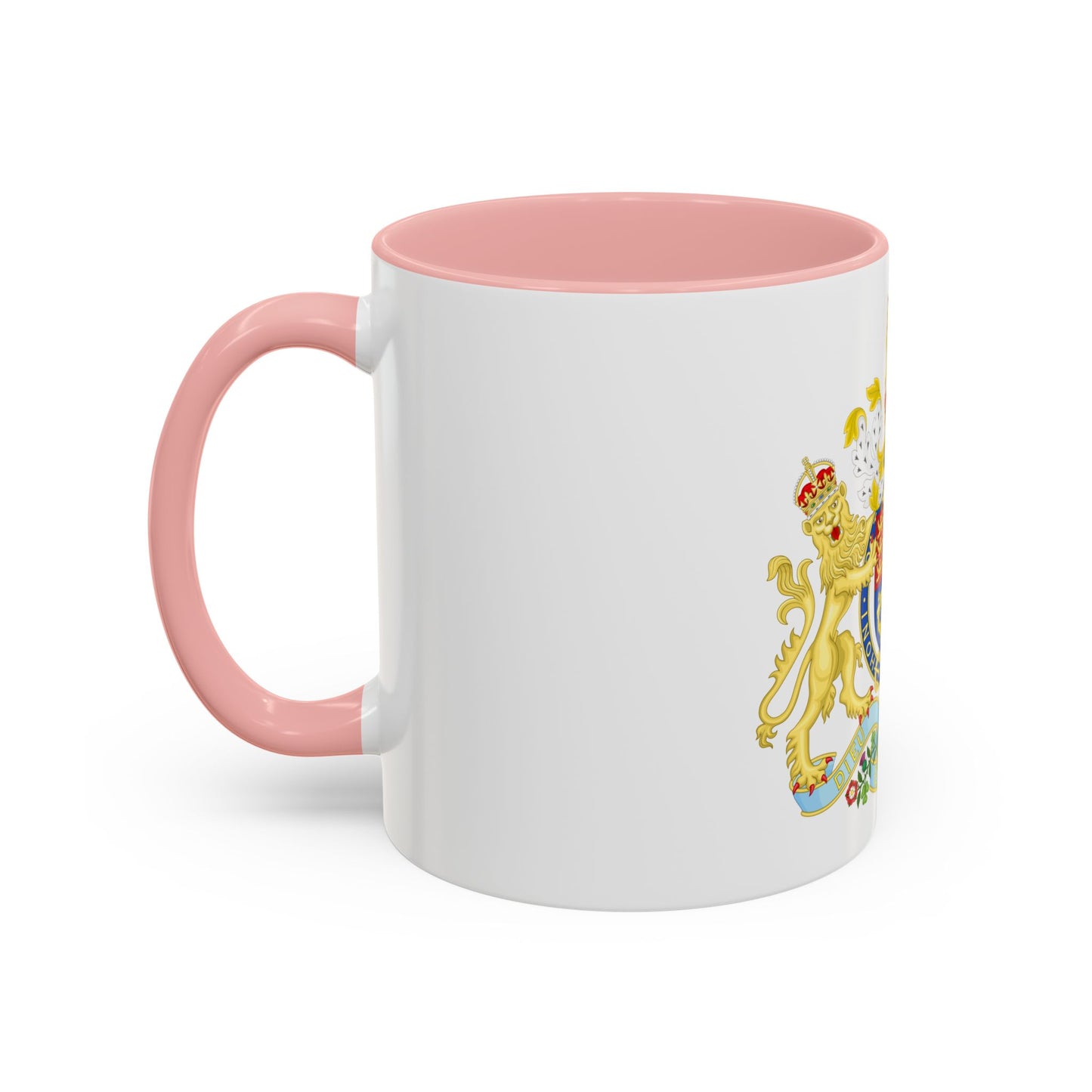Coat of arms of the United Kingdom (1901-1952) - Accent Coffee Mug