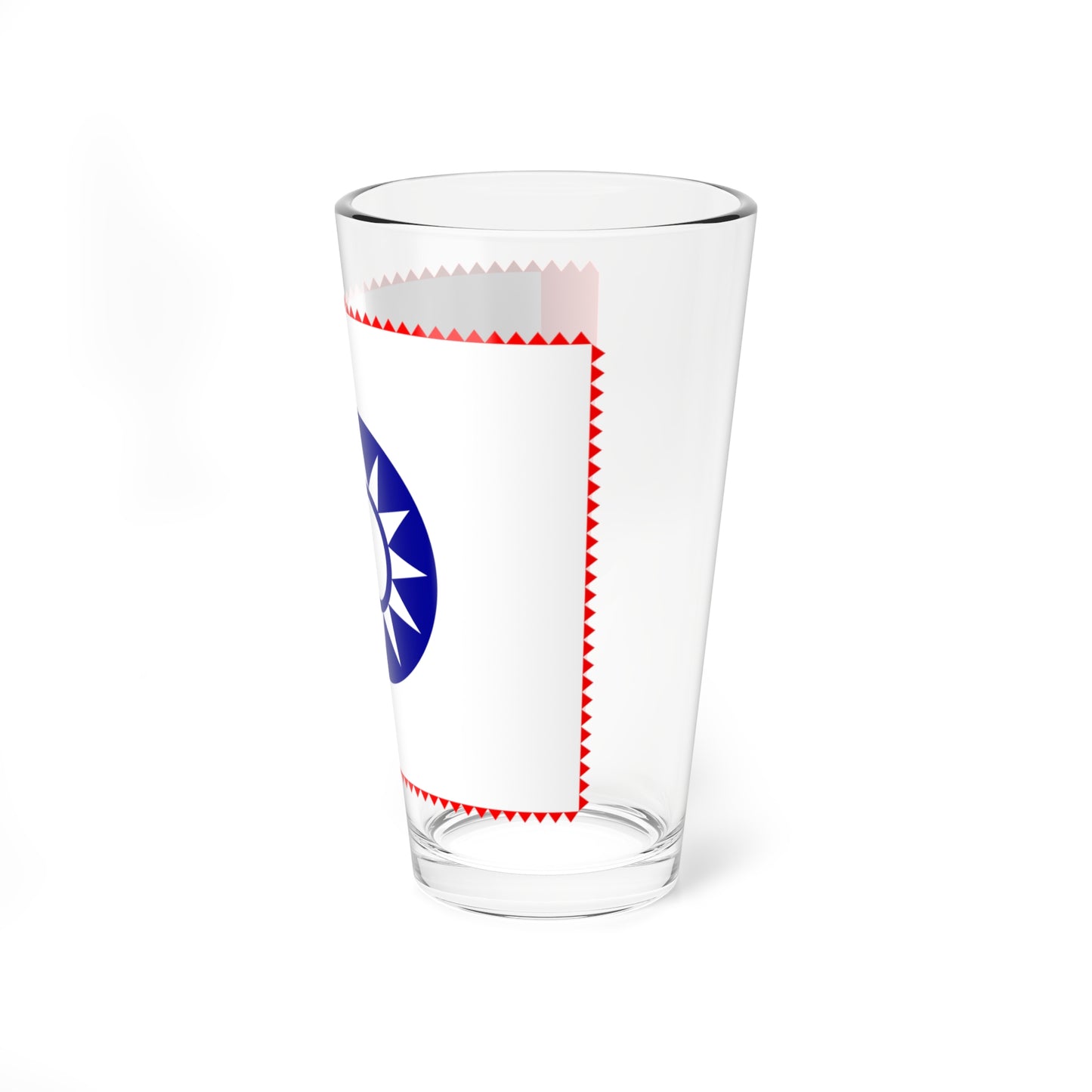 ROC County Guard Flag 1932-1949 (China) Pint Glass 16oz