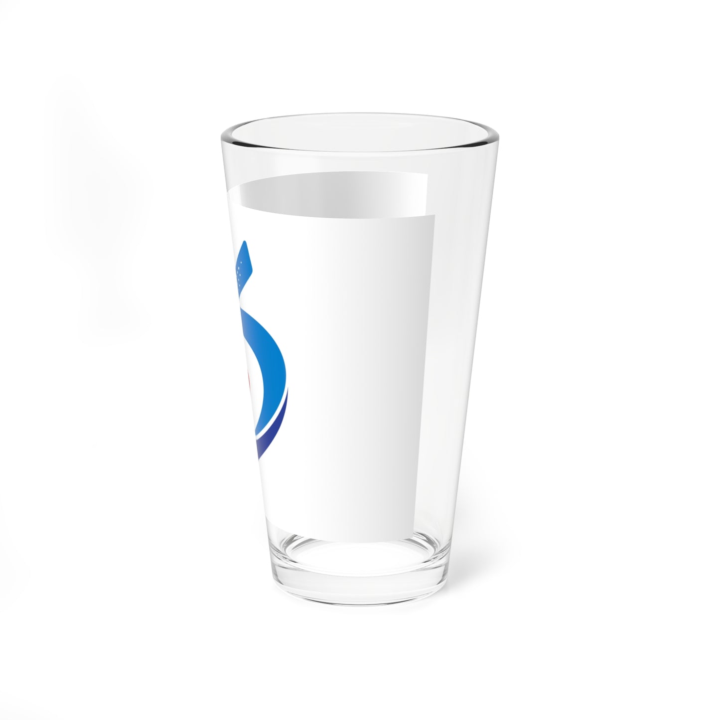 Flag of Shirakawa Fukushima (Japan) Pint Glass 16oz
