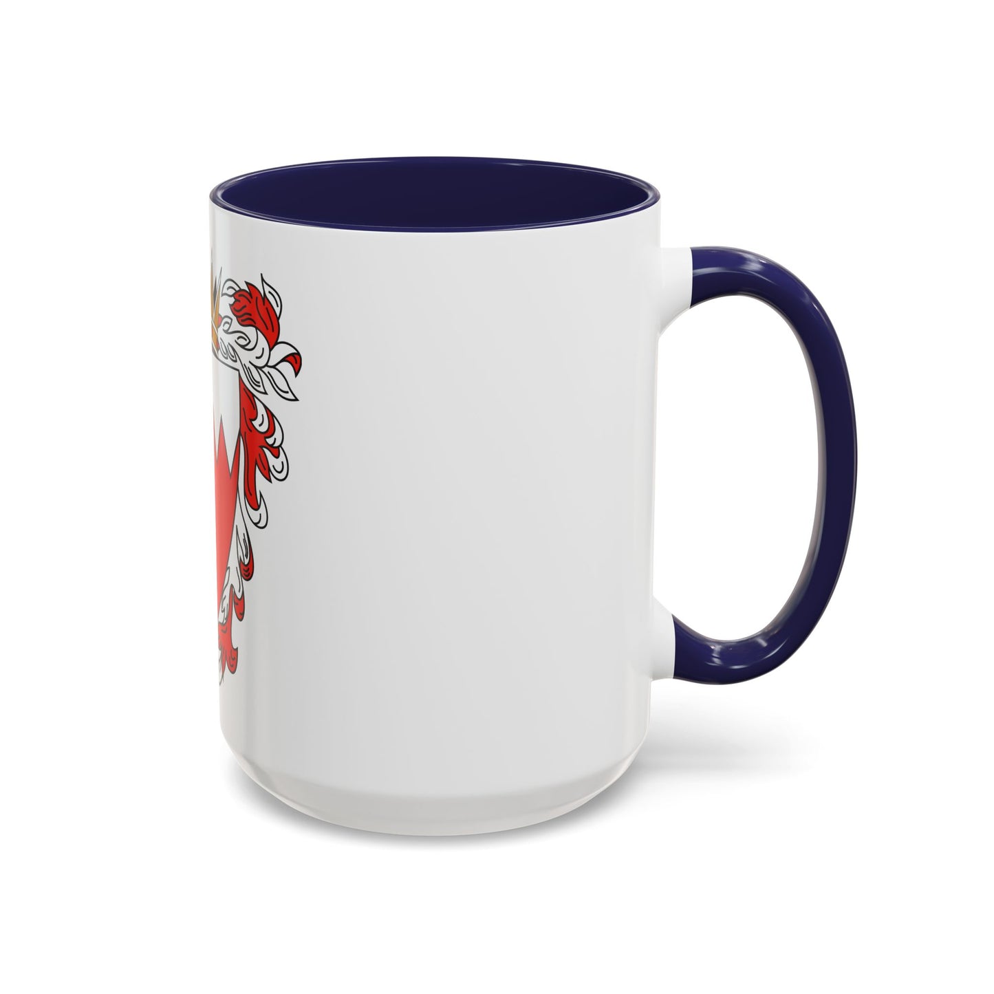Coat of Arms of The Kingdom of Bahrain - Accent Coffee Mug