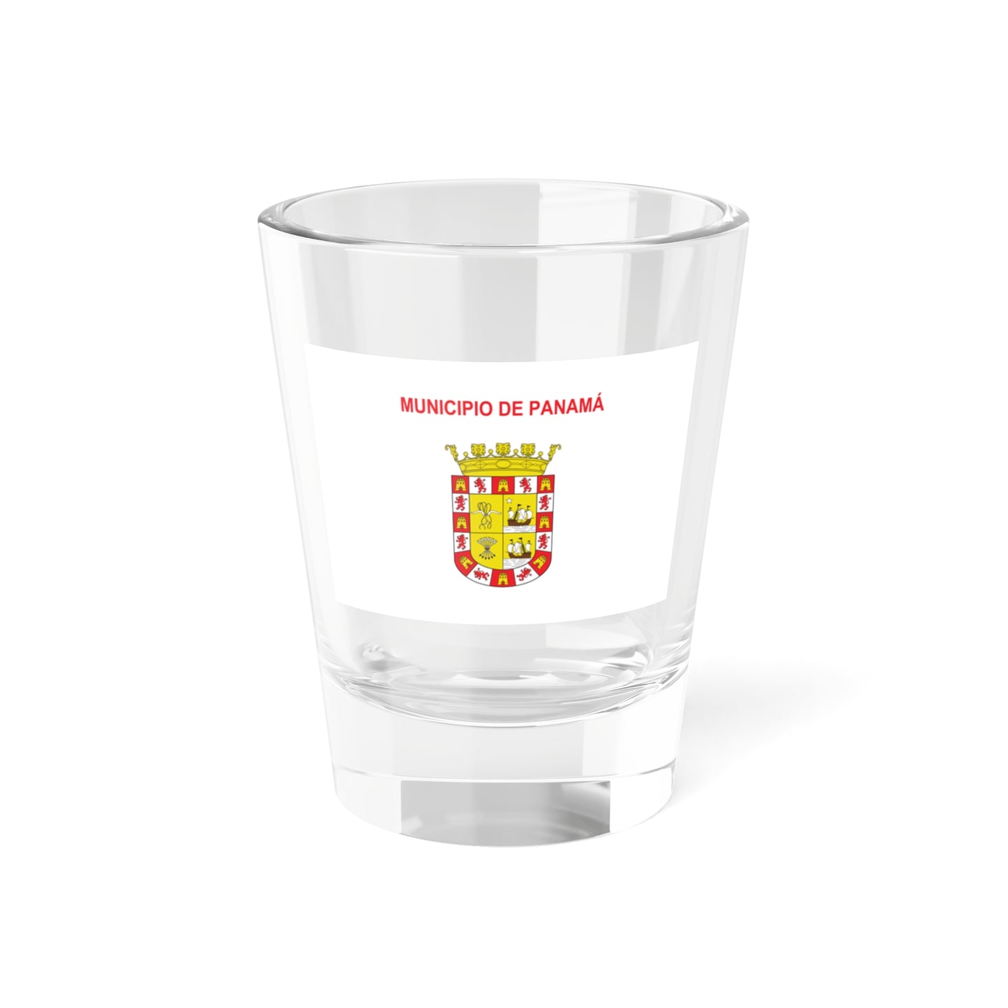 Bandera de Ciudad de Panama (Panama) Shot Glass 1.5oz