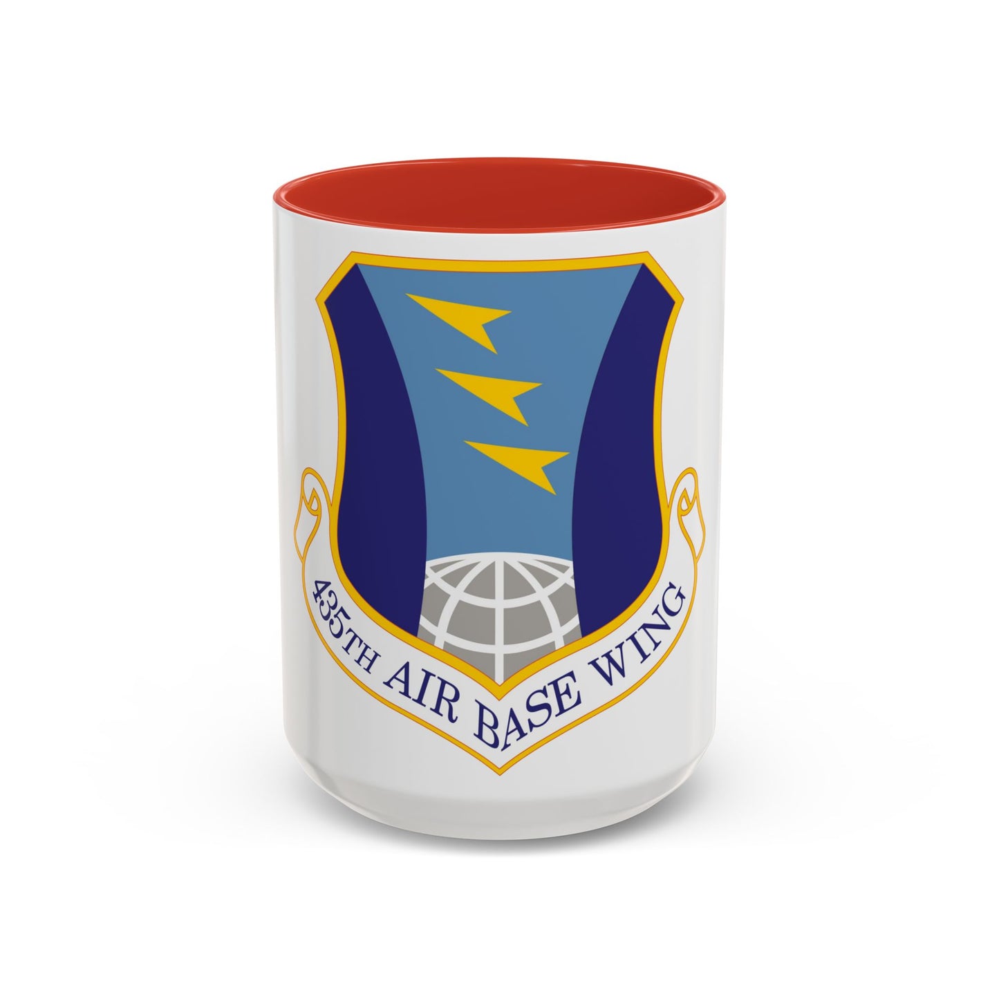 435th Air Base Wing (U.S. Air Force) Accent Coffee Mug