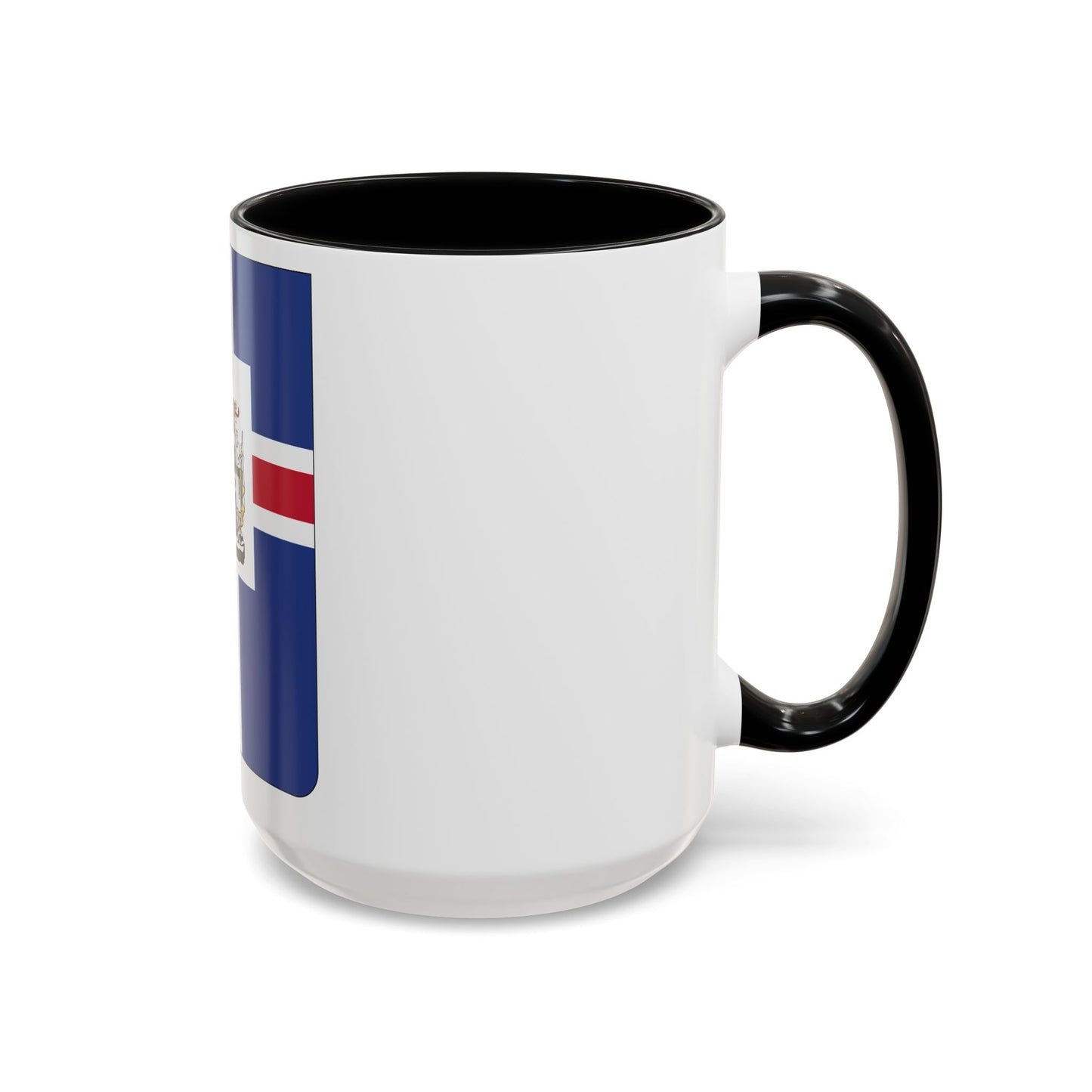 Coat of arms of the President of Iceland - Accent Coffee Mug