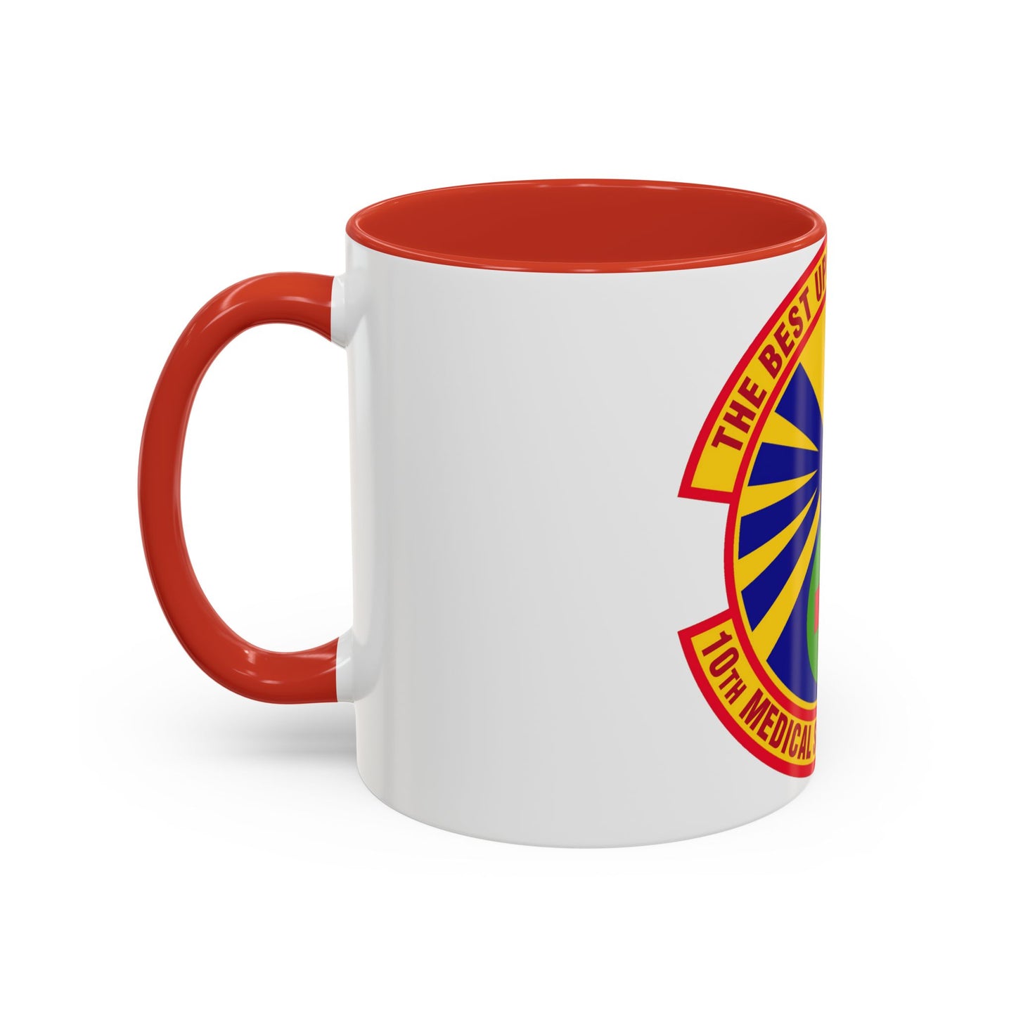 10th Medical Support Squadron (U.S. Air Force) Accent Coffee Mug