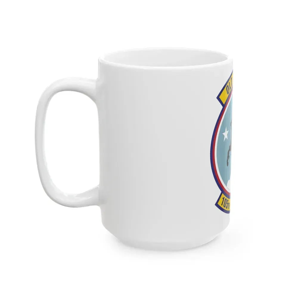 105th Airlift Squadron 2 (U.S. Air Force) White Coffee Mug - Go Mug Yourself