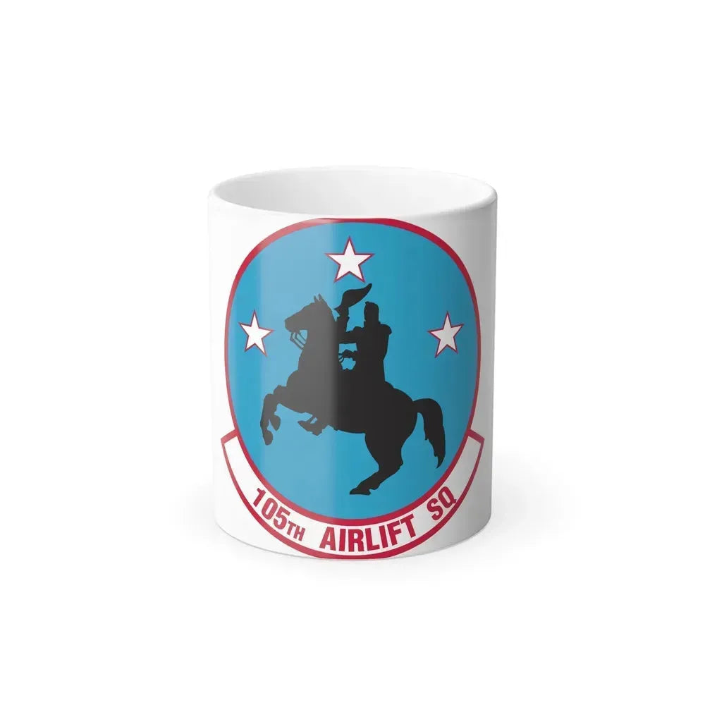 105th Airlift Squadron (U.S. Air Force) Color Changing Coffee Mug 11oz - Go Mug Yourself
