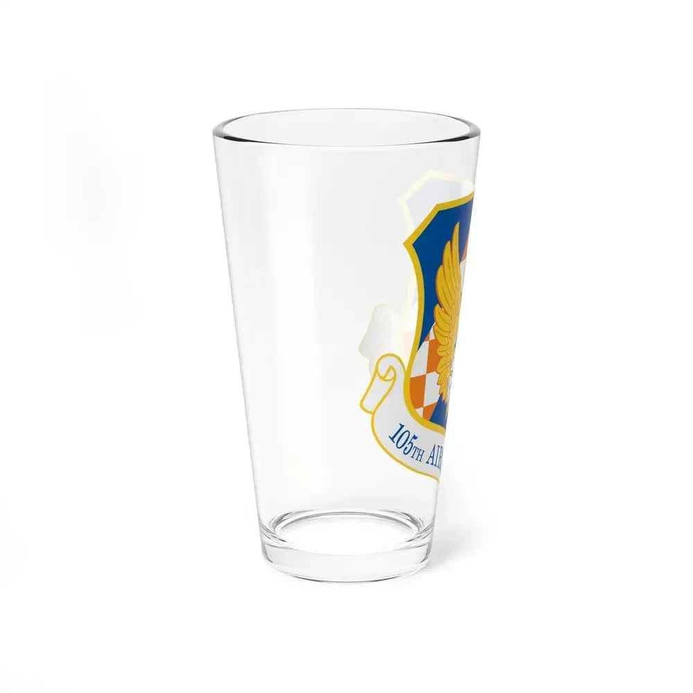 105th Airlift Wing (U.S. Air Force) Pint Glass 16oz - Go Mug Yourself