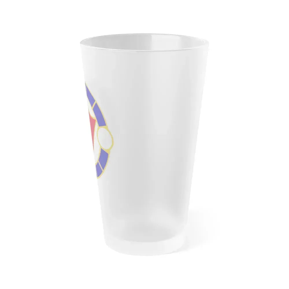 106 Engineer Battalion (U.S. Army) Frosted Pint Glass 16oz - Go Mug Yourself