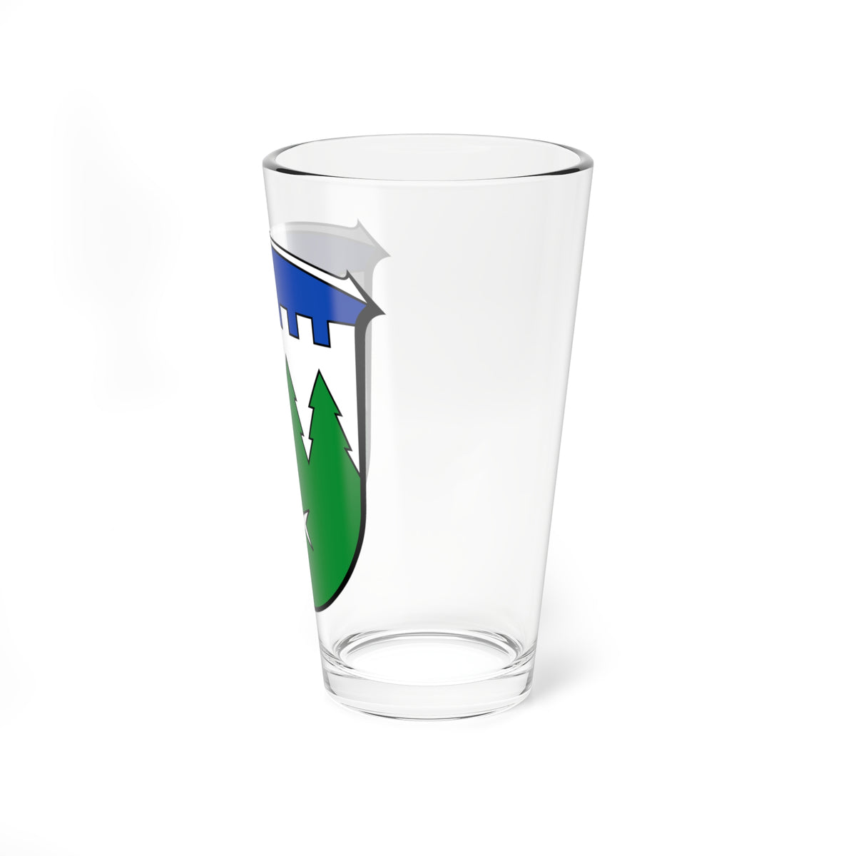 Wappen Burgwald (Germany) (Coat of Arms) Pint Glass 16oz