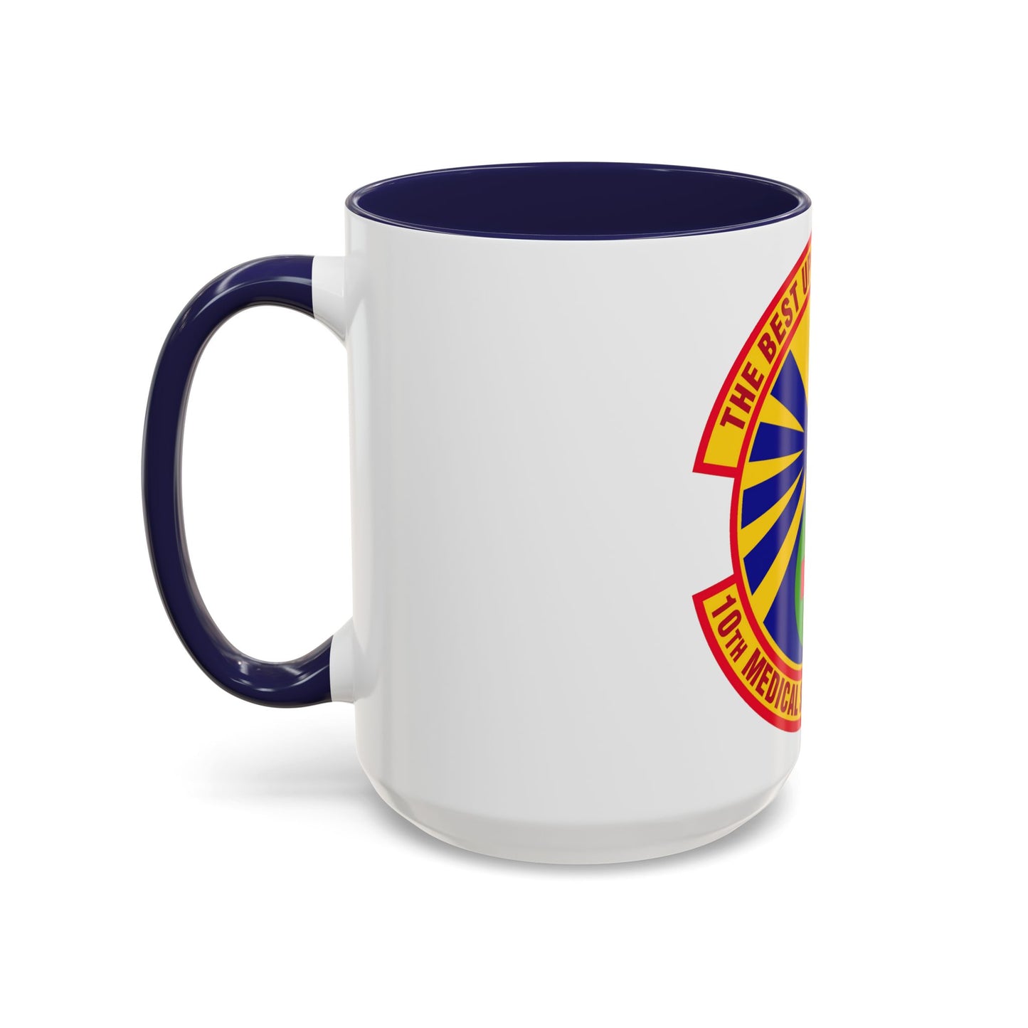 10th Medical Support Squadron (U.S. Air Force) Accent Coffee Mug