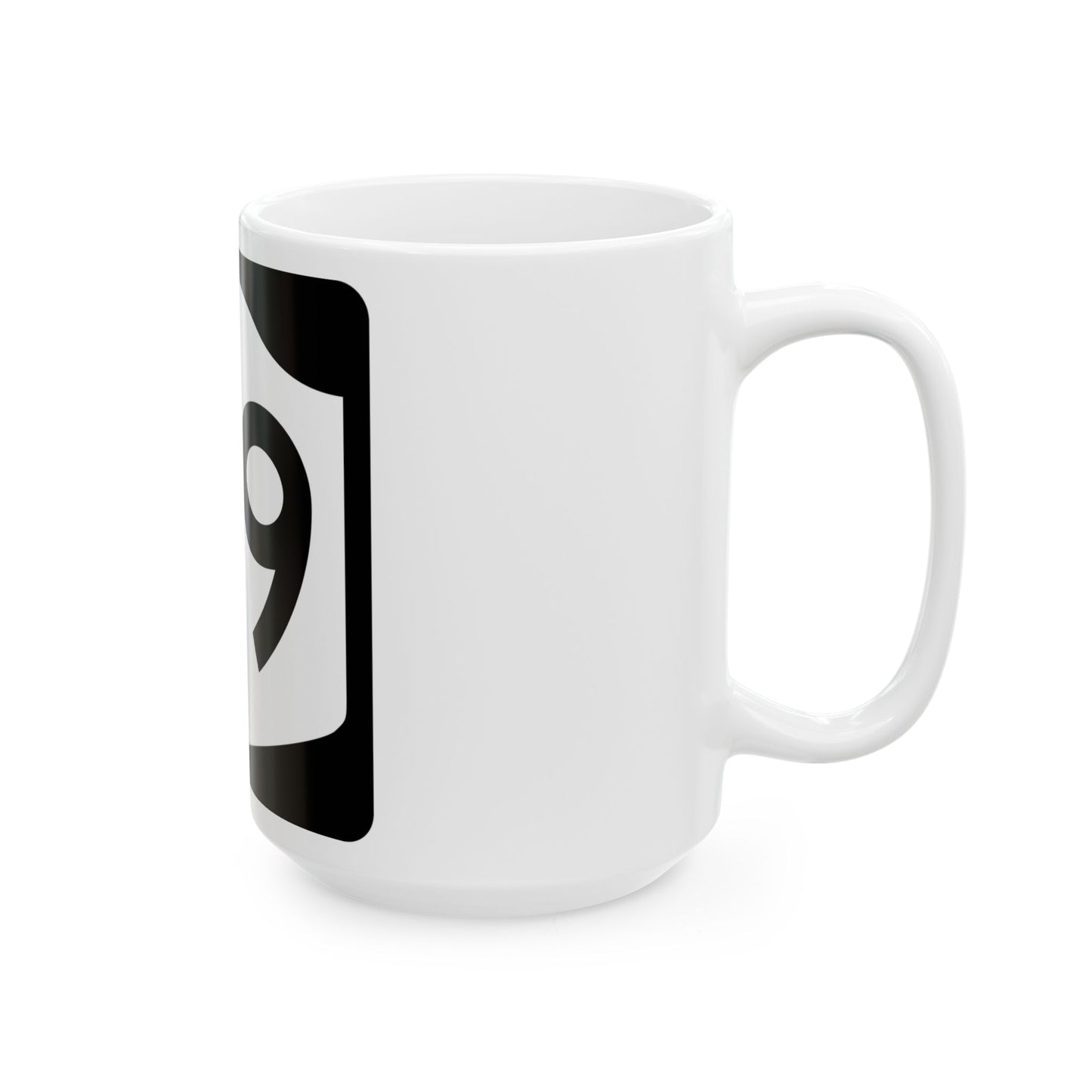 NY-69 (New York) (Road Sign) White Coffee Mug
