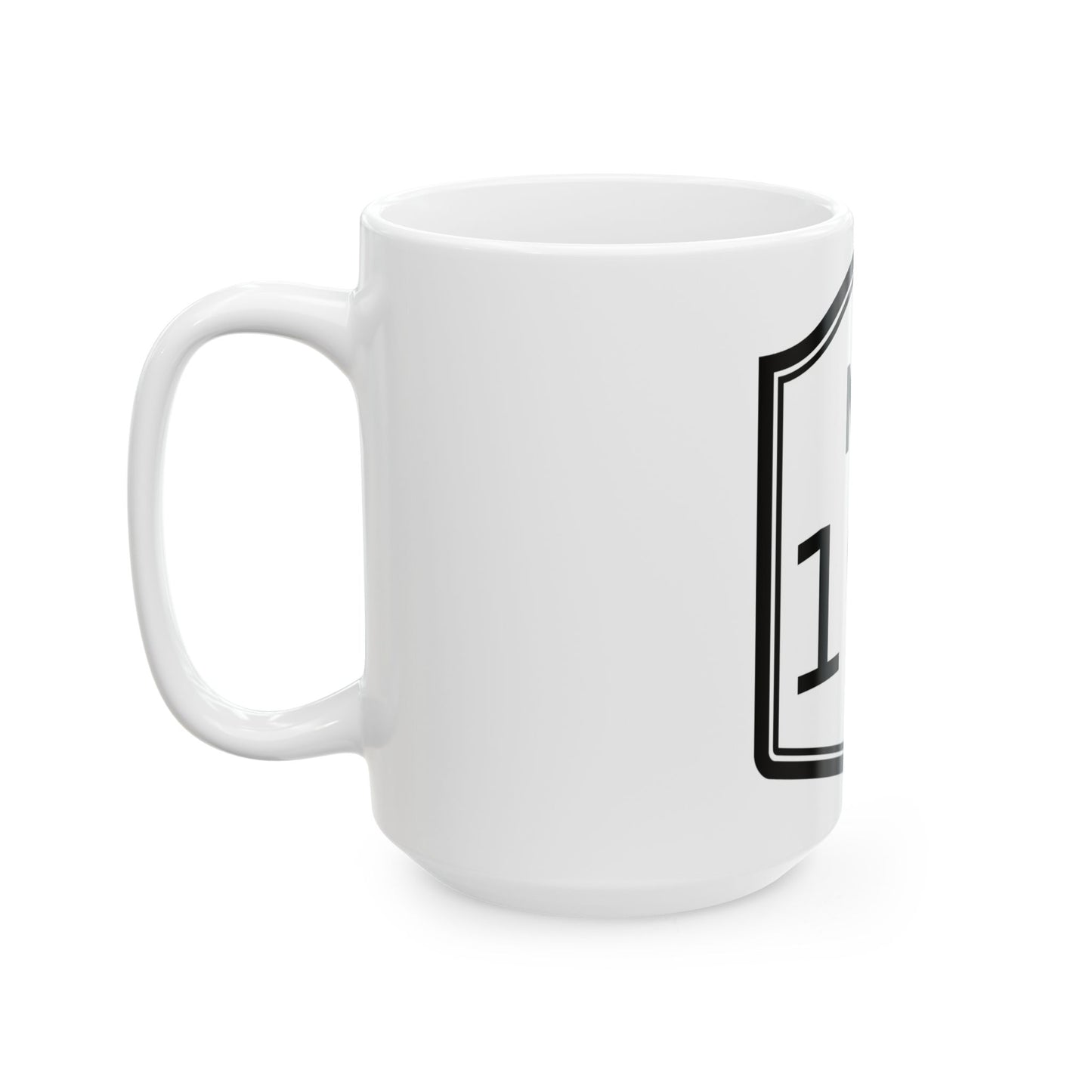 NY-x 1927 (New York) (Road Sign) White Coffee Mug