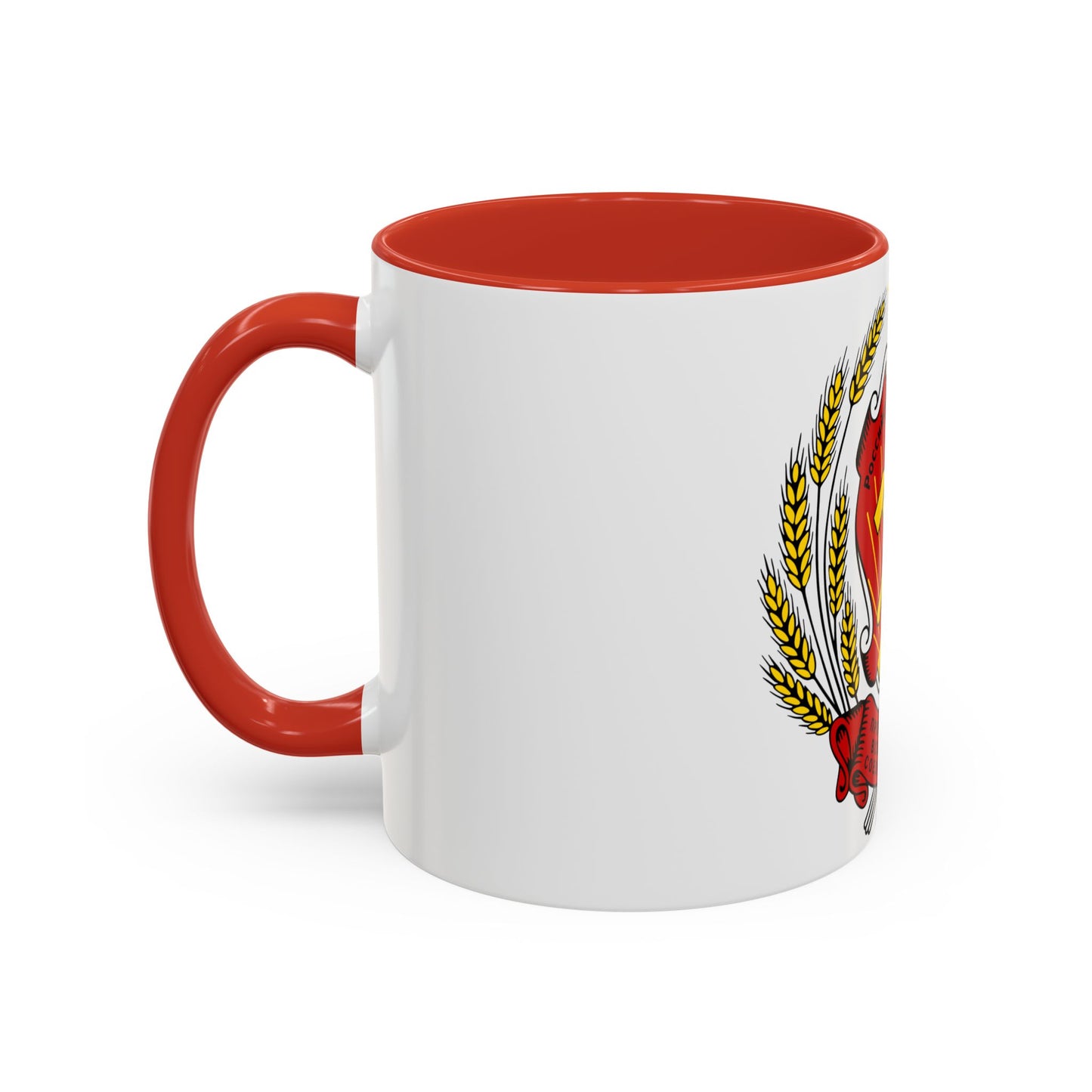 Coat of arms of the Russian Federation (1992-1993) - Accent Coffee Mug