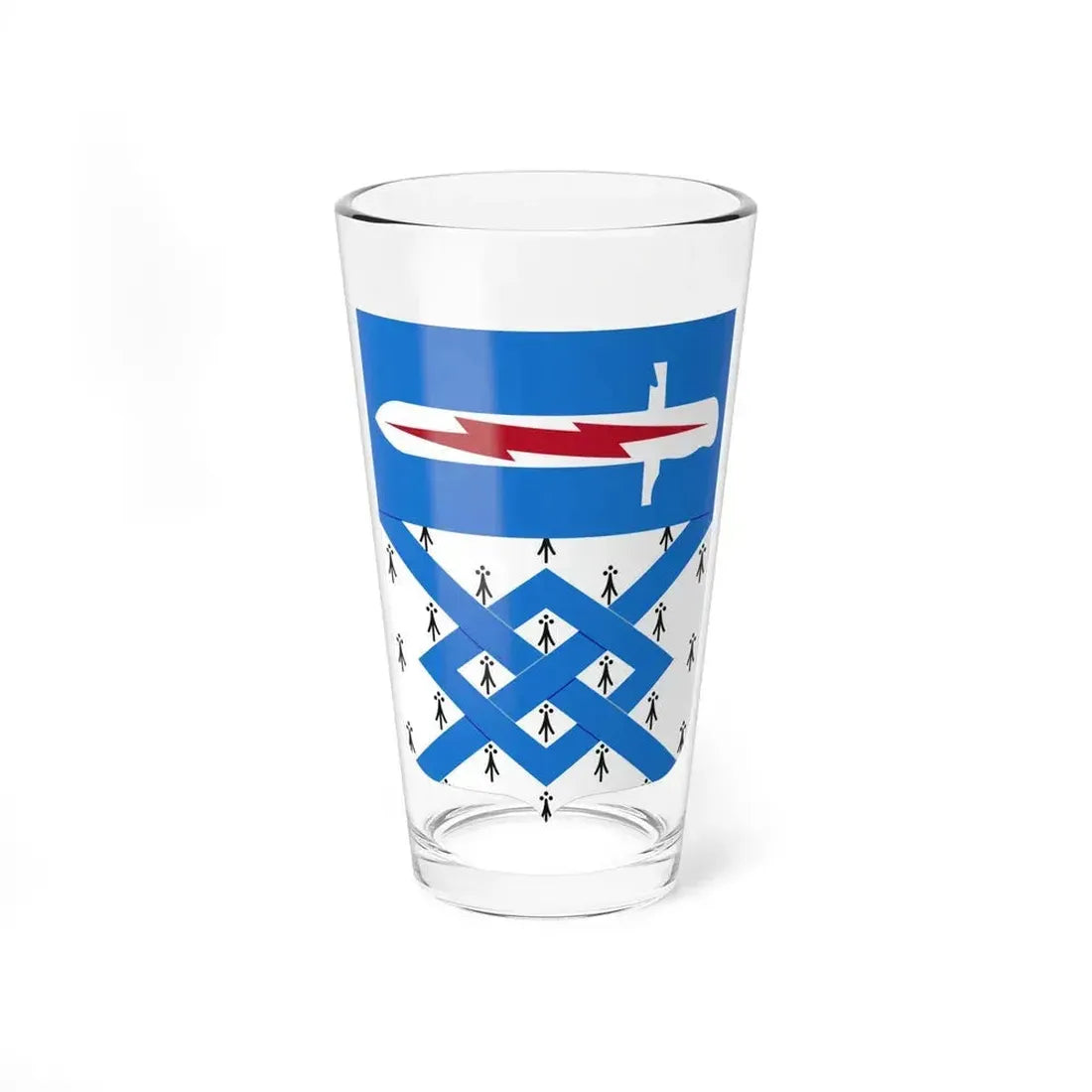 107 Military Intelligence Battalion 2 (U.S. Army) Pint Glass 16oz 16oz - Go Mug Yourself