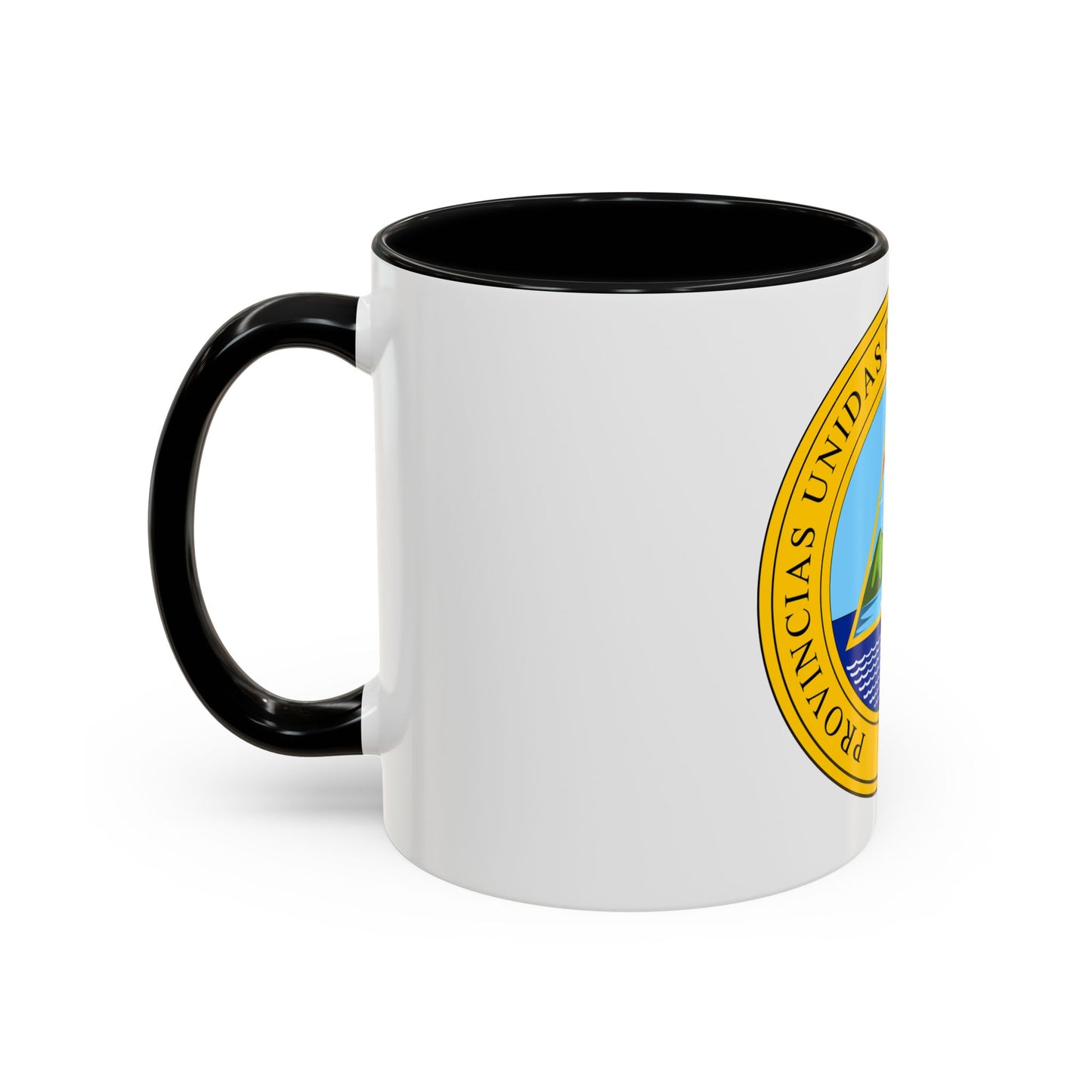 Coat of arms of the United Provinces of Central America - Accent Coffee Mug