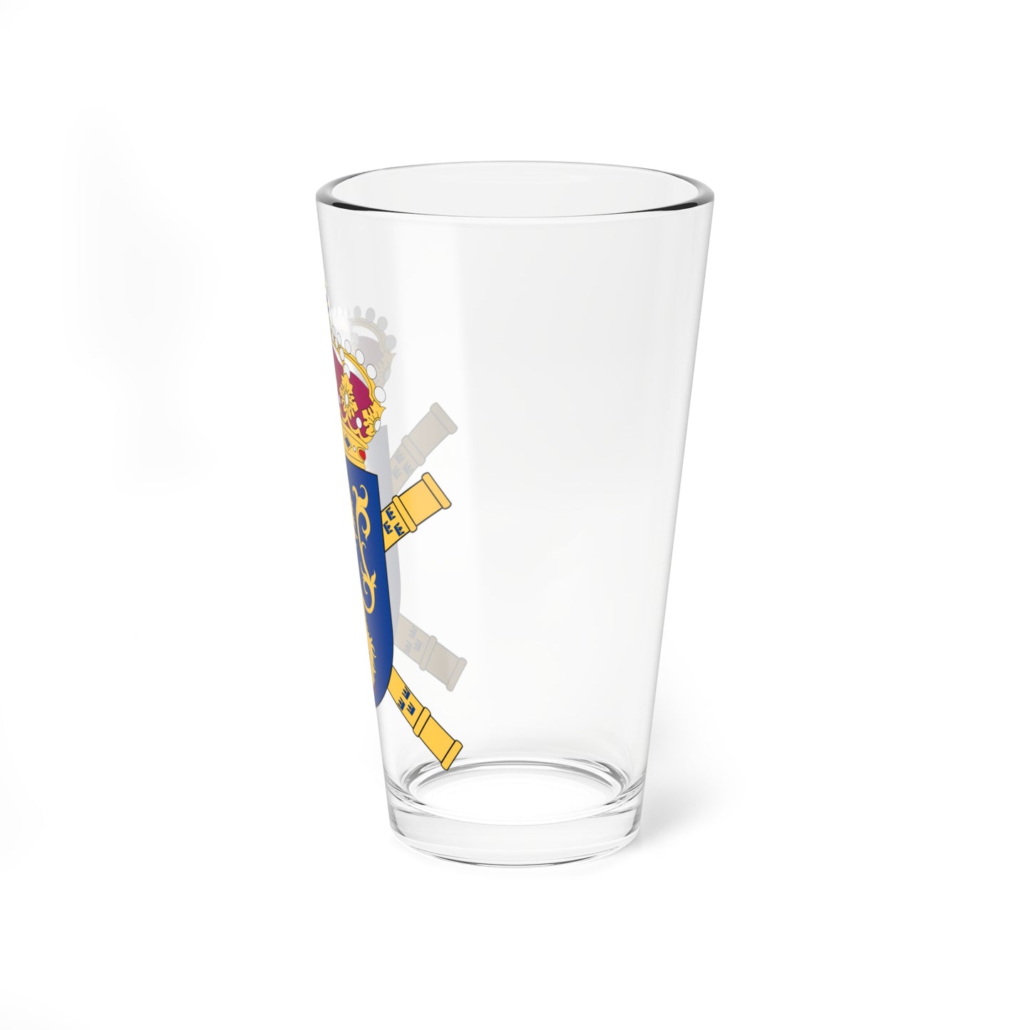 Västra arméfördelningen vapen (Sweden) (Coat of Arms) Pint Glass 16oz