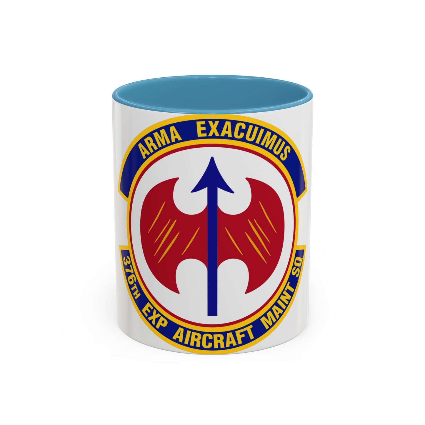 376th Expeditionary Aircraft Maintenance Squadron (U.S. Air Force) Accent Coffee Mug