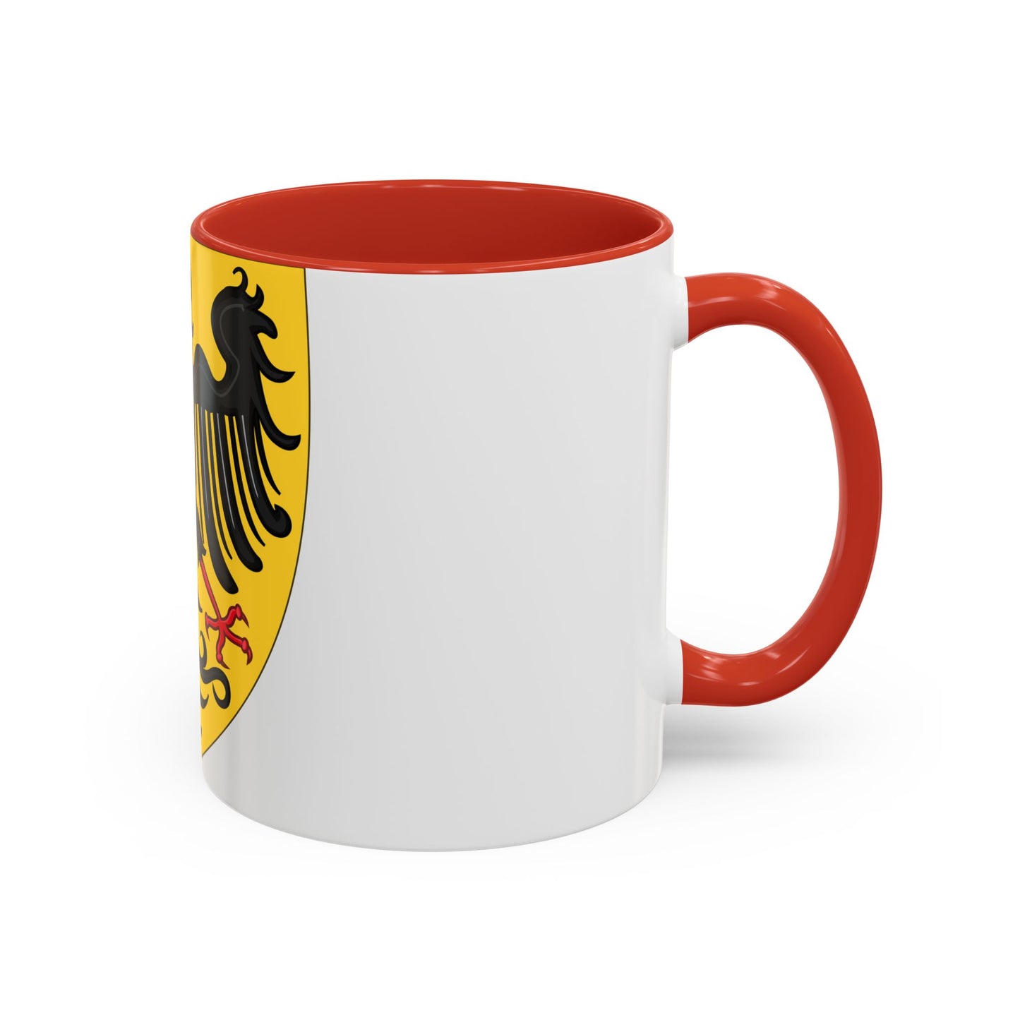 Shield and Coat of Arms of the Holy Roman Emperor (c.1300-c.1400) - Accent Coffee Mug