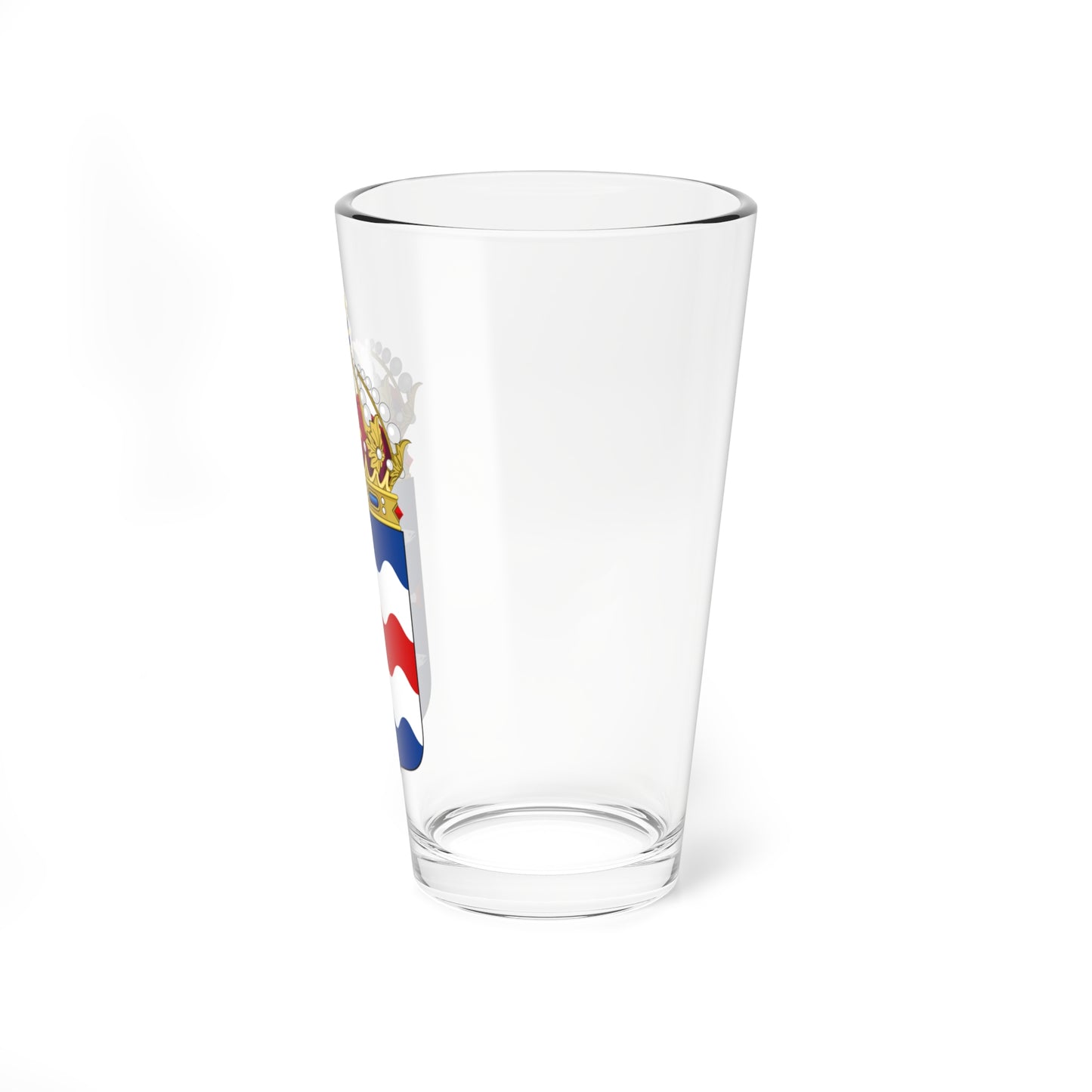 Västernorrlands läns vapen crowned (Sweden) (Coat of Arms) Pint Glass 16oz