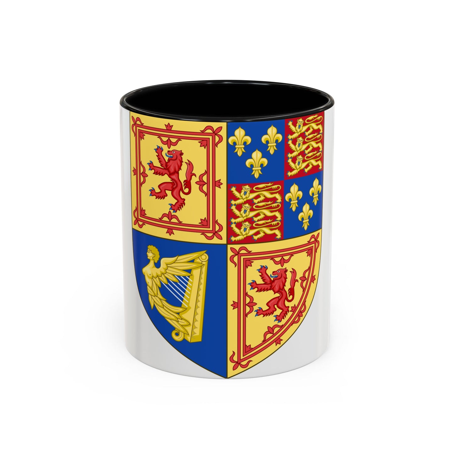 Royal Arms of the Kingdom of Scotland (1603-1707) - Accent Coffee Mug