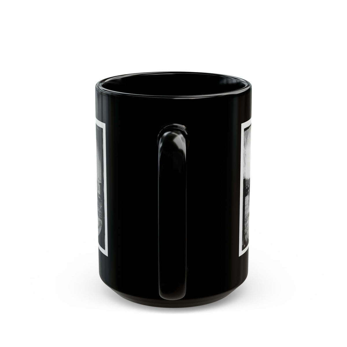 Falmouth, Va. Men And Wagons Of The Engineer Corps Ambulance Train (U.S. Civil War) Black Coffee Mug