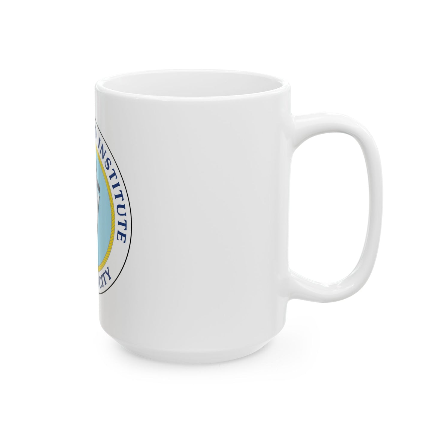 USCG Institute Oklahoma City 2 (U.S. Coast Guard) White Coffee Mug