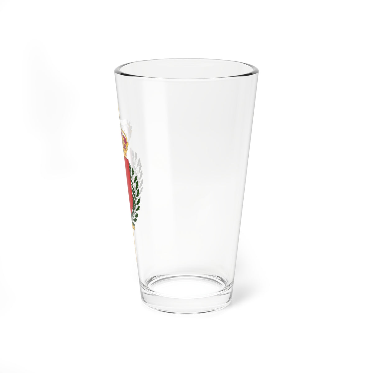 Försvarets sjukvårdshögskola vapen (Sweden) (Coat of Arms) Pint Glass 16oz