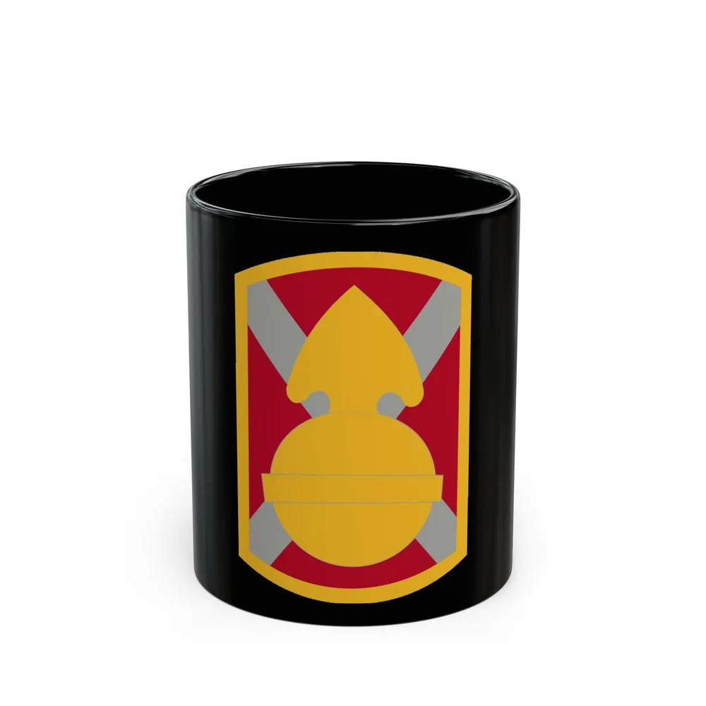 107th Artillery Brigade (U.S. Army) Black Coffee Mug-11oz-Go Mug Yourself