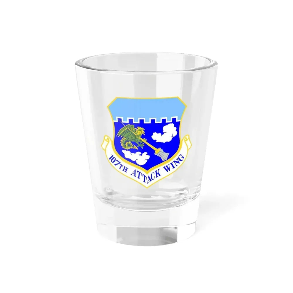107th Attack Wing (U.S. Air Force) Shot Glass 1.5oz 1.5oz - Go Mug Yourself