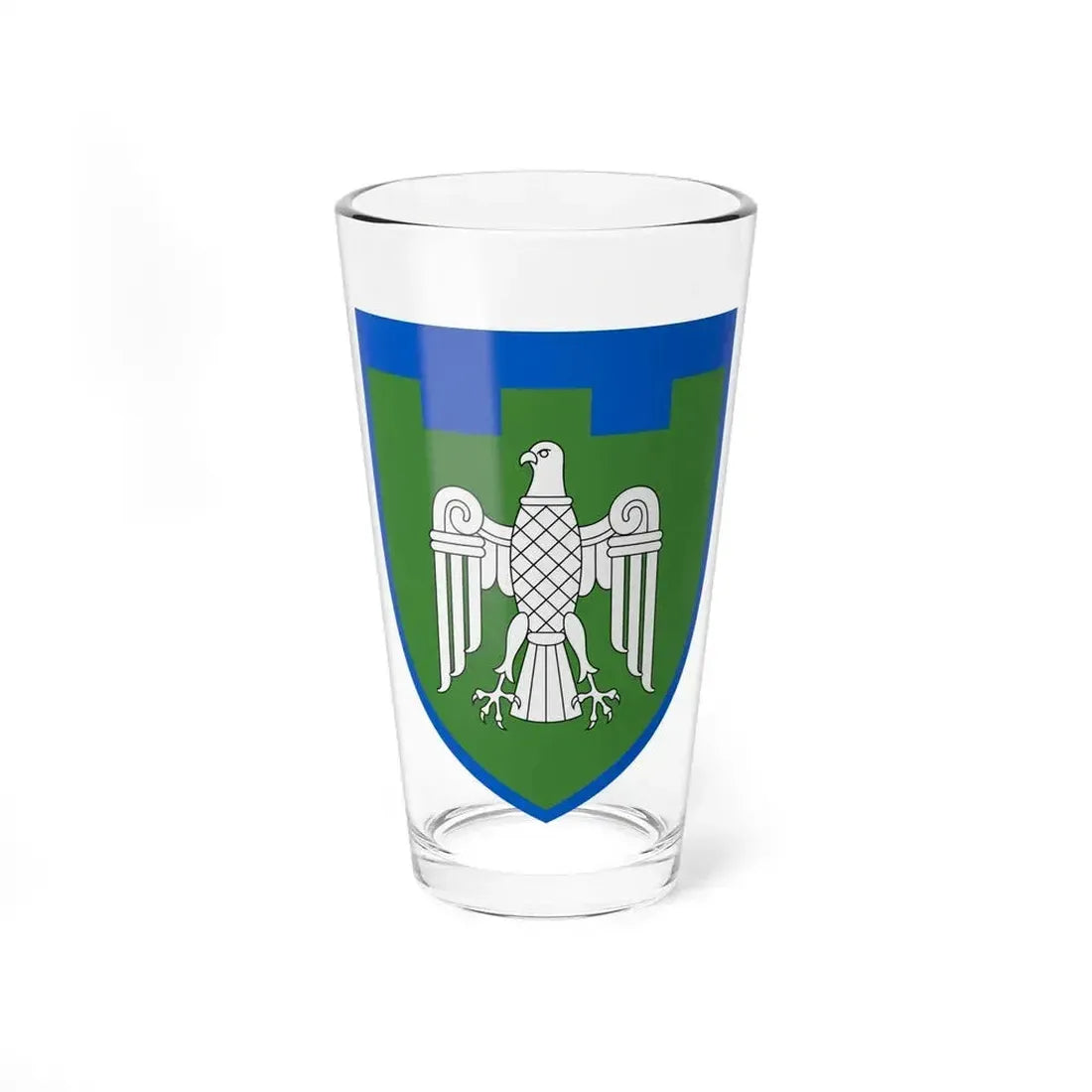 107th Detached Territorial Defense Brigade (Ukraine) Pint Glass 16oz 16oz - Go Mug Yourself