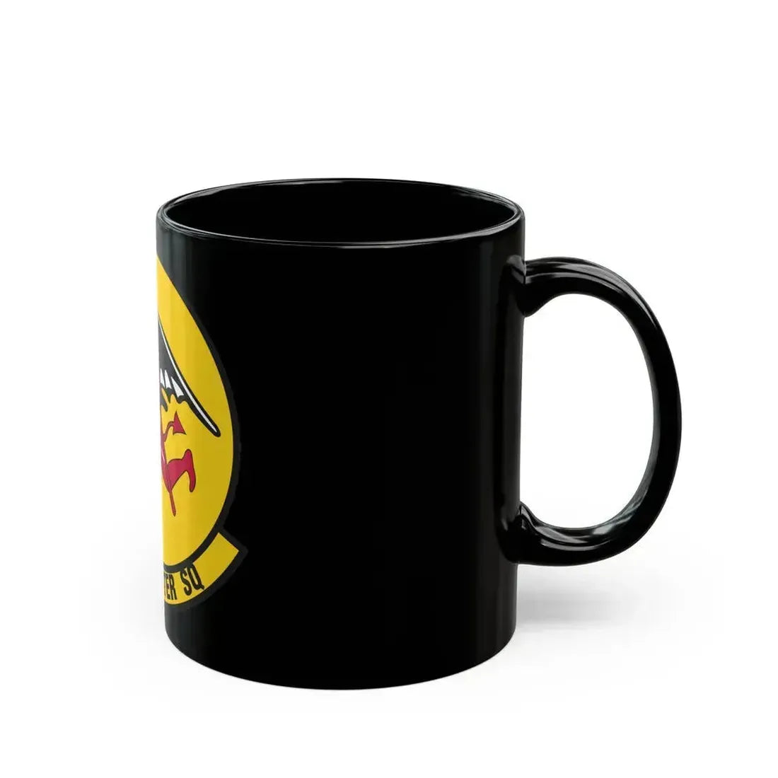 107th Fighter Squadron (U.S. Air Force) Black Coffee Mug - Go Mug Yourself
